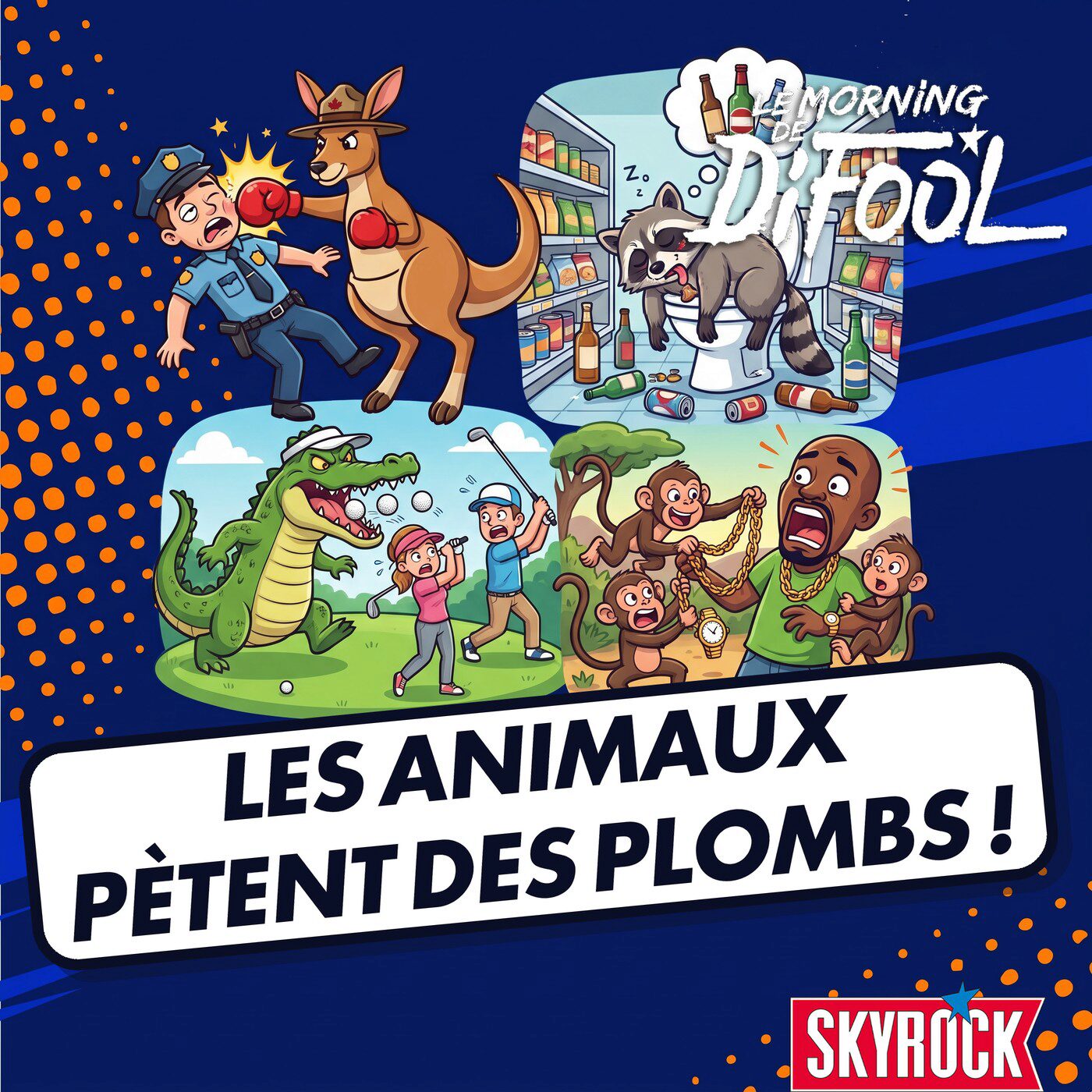 Les animaux pètent des plombs !