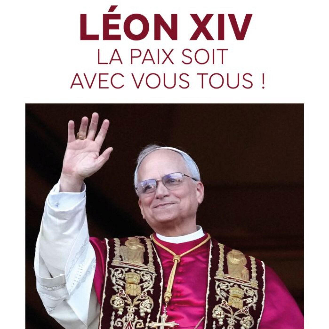 "La paix soit avec vous tous !" : un nouveau livre sur le pape Léon XIV episode artwork