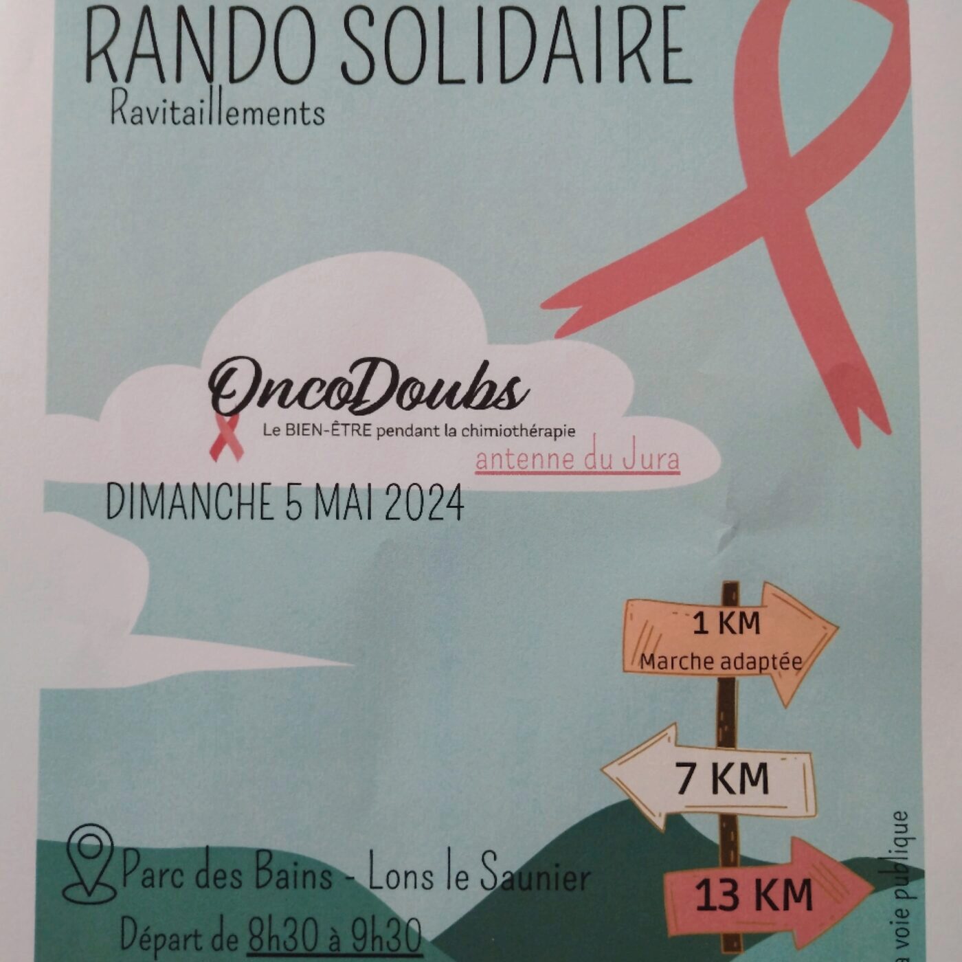 Une rando solidaire organisée par OncoDoubs à Lons-le-Saunier episode artwork