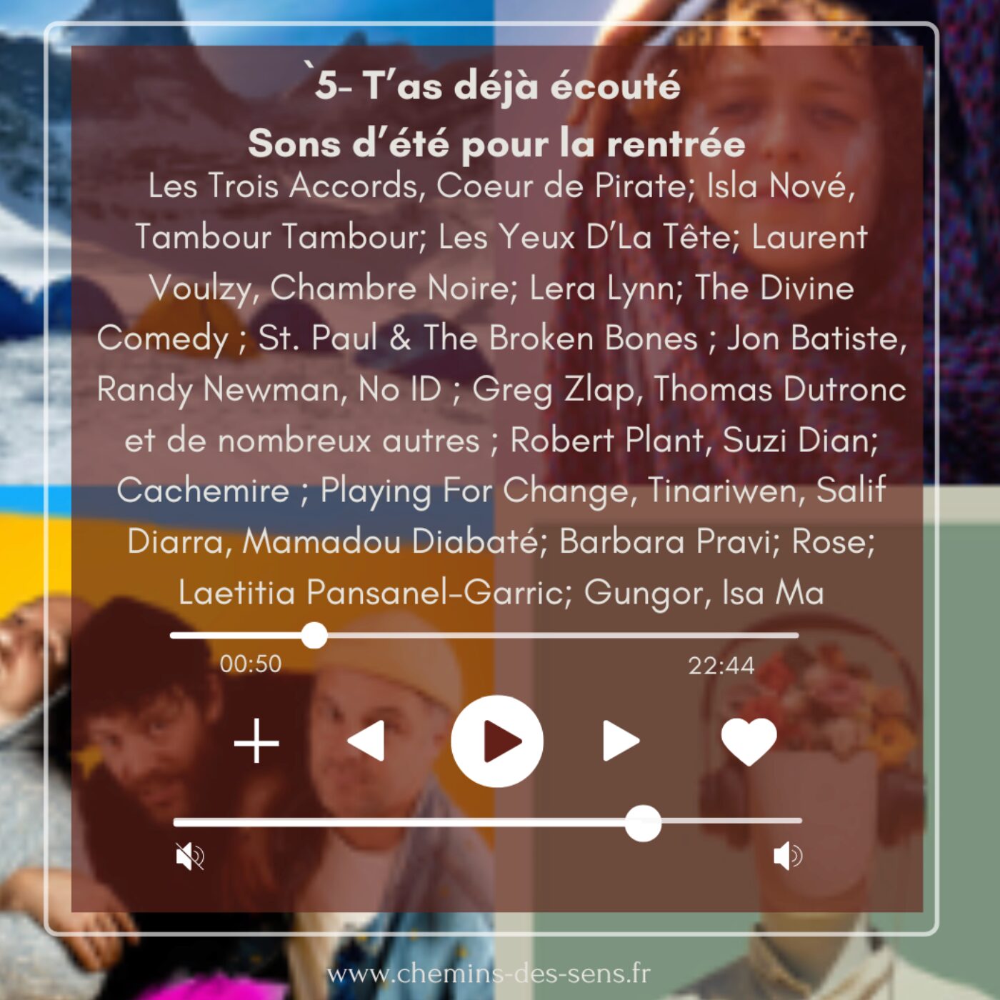 Chemins des Sens - Premium