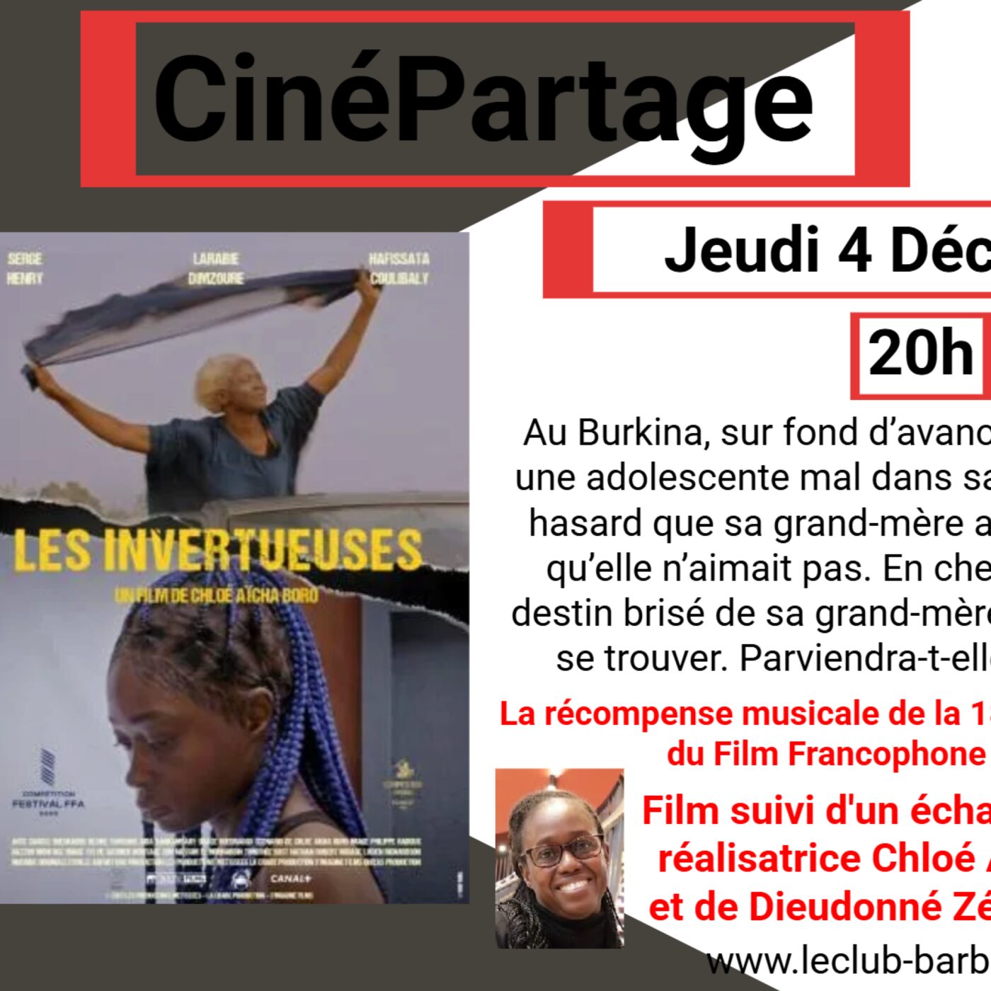 Ciné-partage à Barbezieux autour du film "Les invertueuses" episode artwork