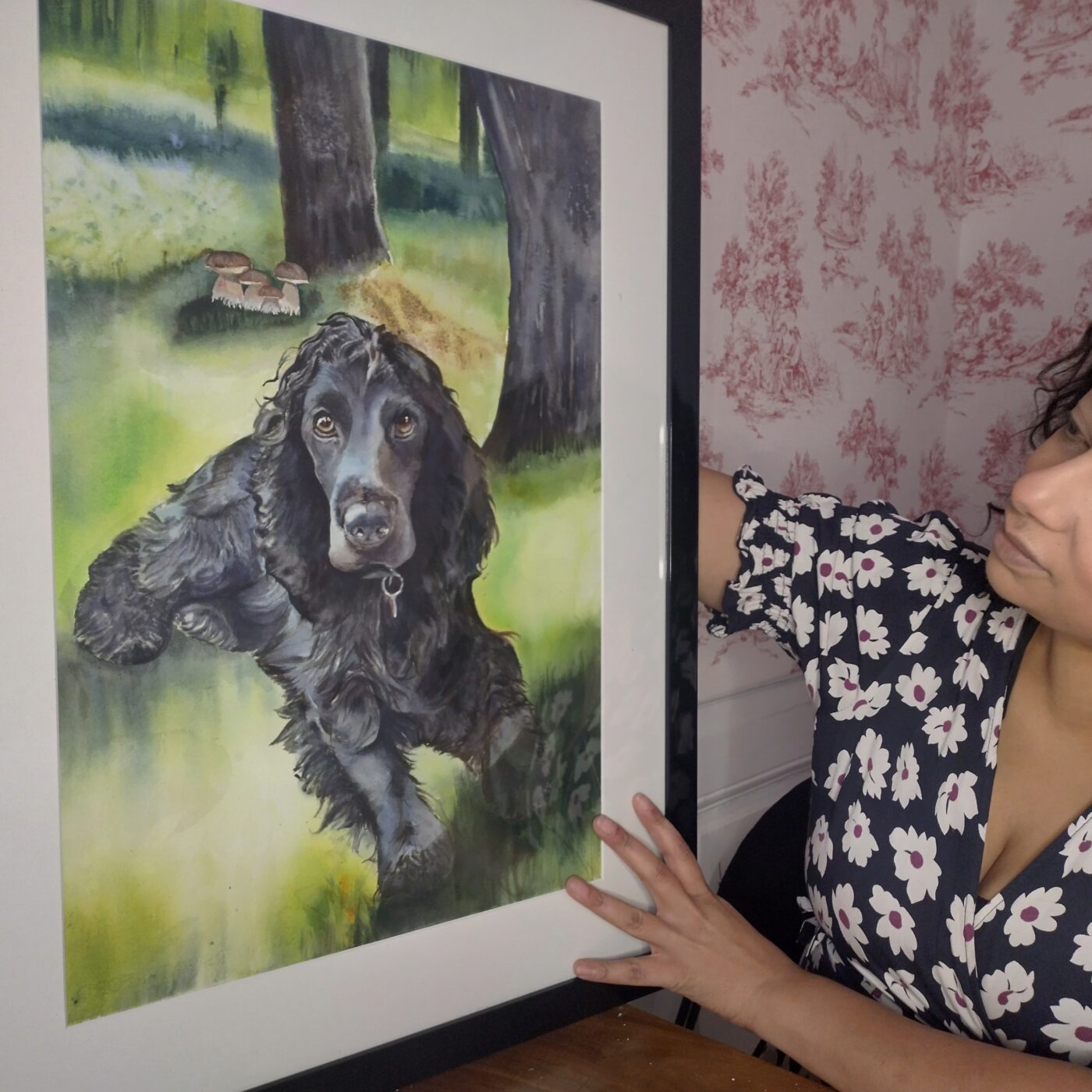 Une exposition d'aquarelles d'animaux sauvages à Sainte-Ménehould