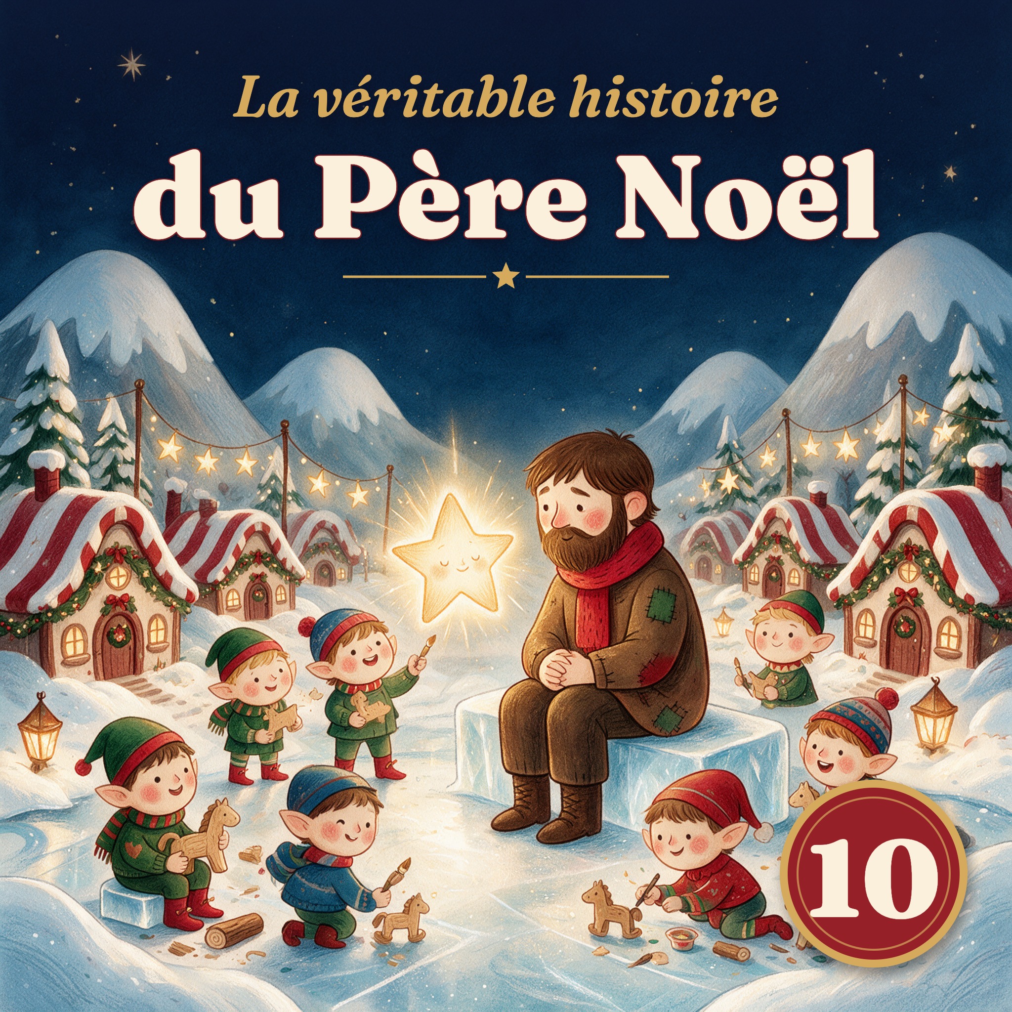 Couverture de 10 Décembre : L'histoire vraie du Père Noël !
