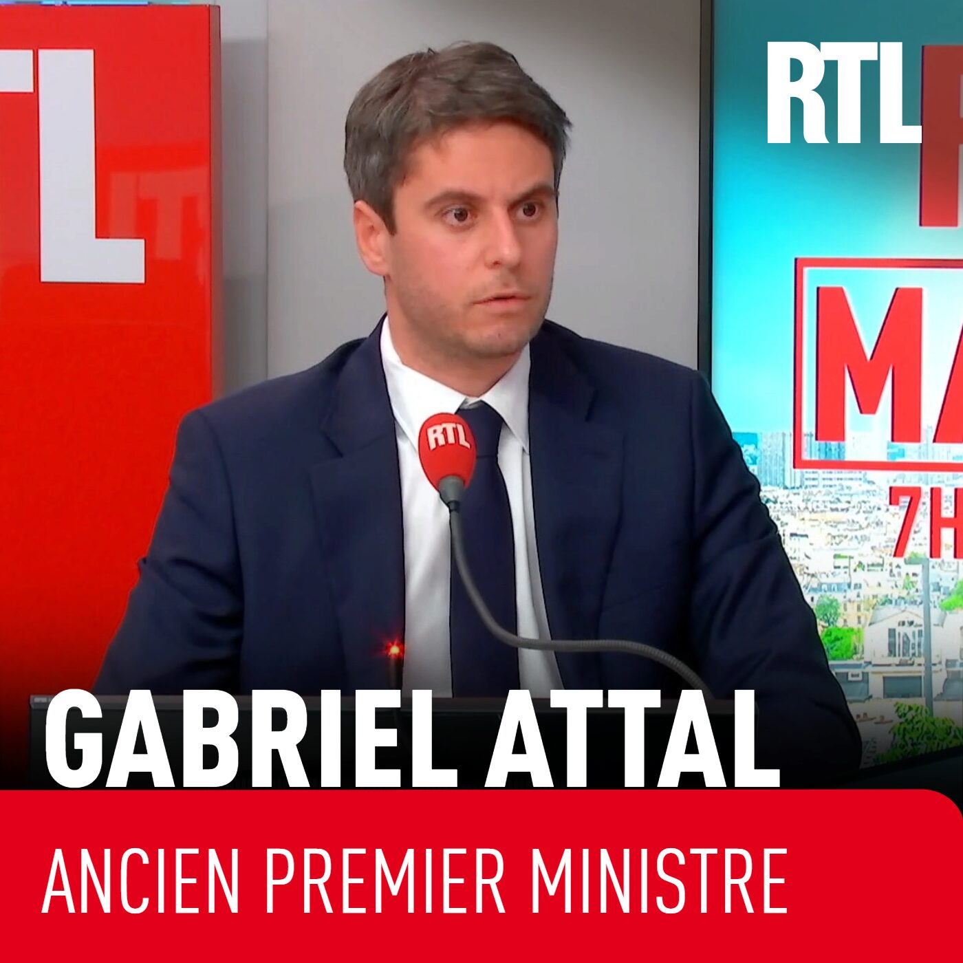 "Un double standard" : sur RTL, Gabriel Attal balaye les accusations "d'impudeur" lorsqu'il évoque son couple avec Stéphane Séjourné