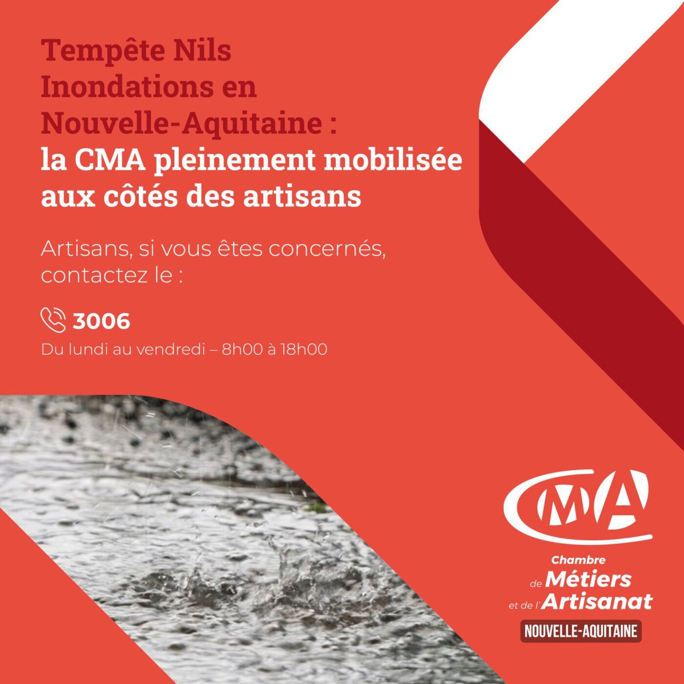 Accompagnement des professionnels sinitrés par la Chambre de Métiers episode artwork