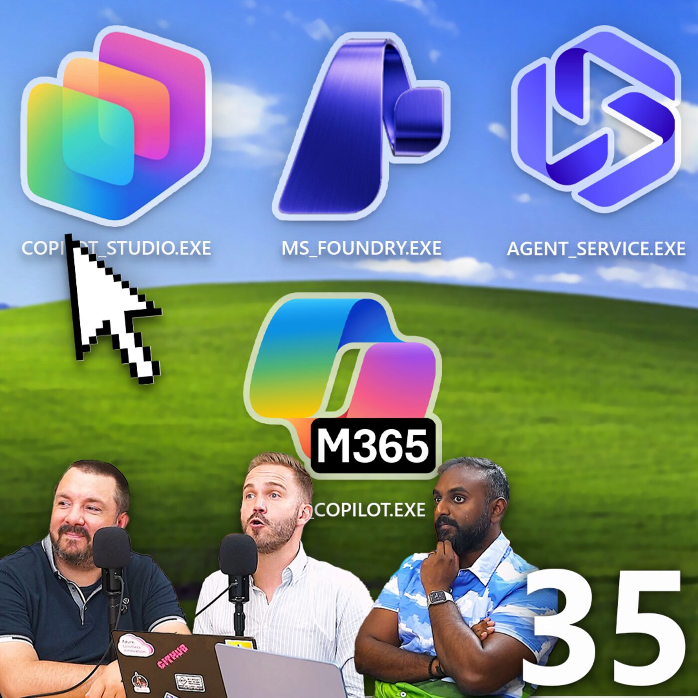 [EP.35] Nouveautés Copilot M365, ROI par Agents, Lifting Copilot studio & Agents en apprentissage episode artwork