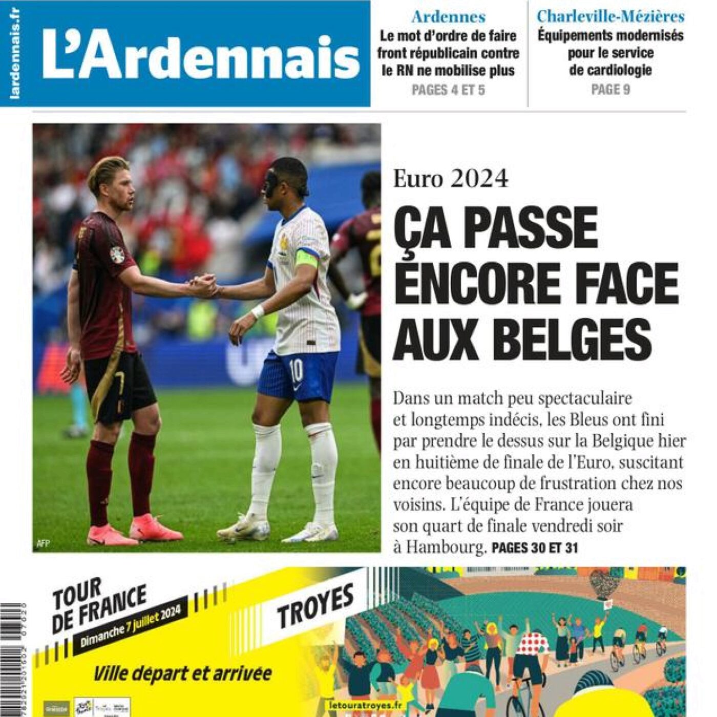 La revue de presse des quotidiens