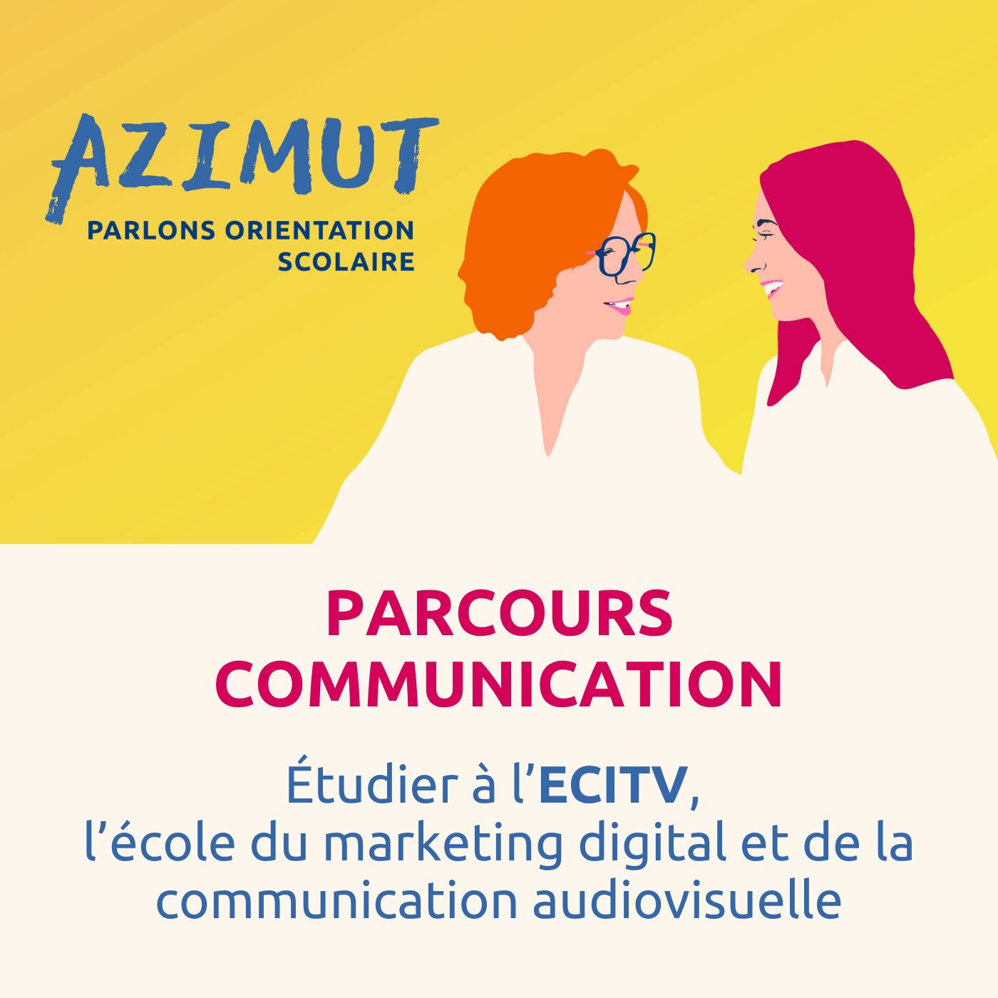 episode cover Étudier à l’ECITV,  l’école du marketing digital et de la communication audiovisuelle