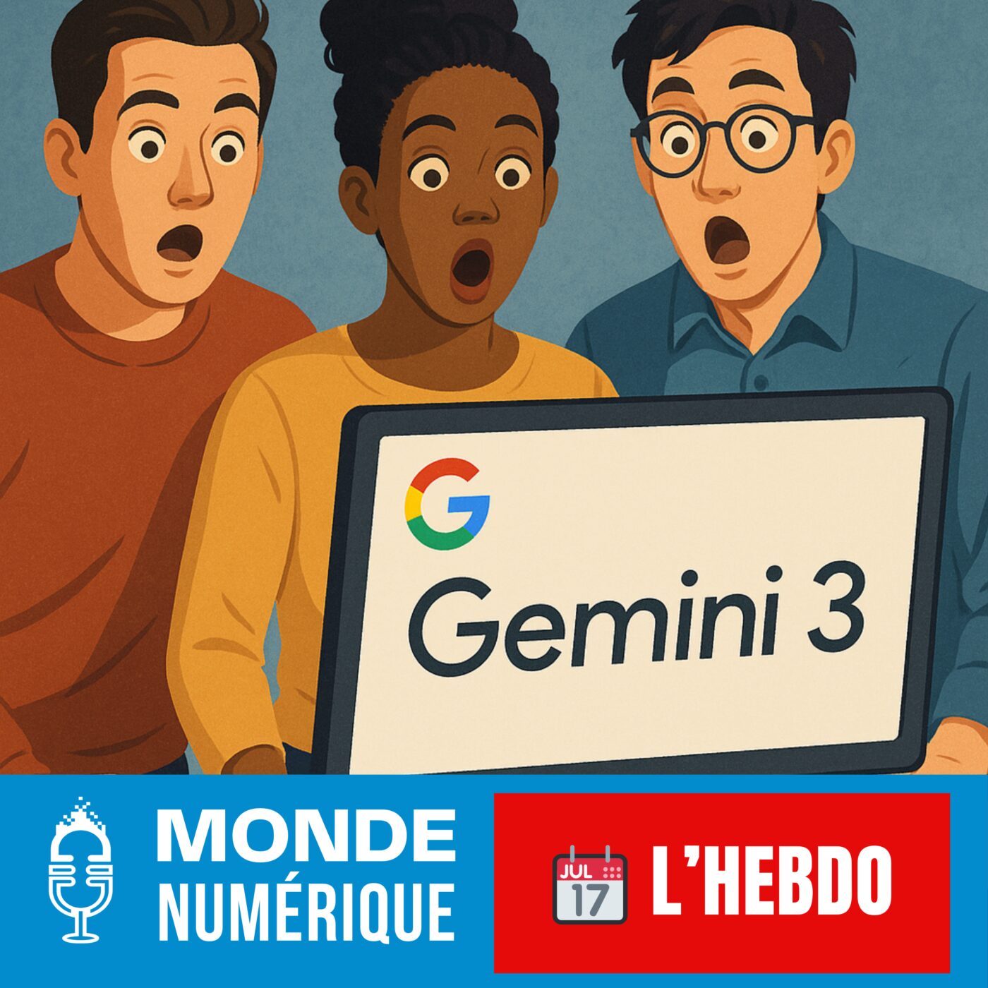 📆 L’HEBDO 22/11 – IA : le choc Gemini 3 / Nano Banana