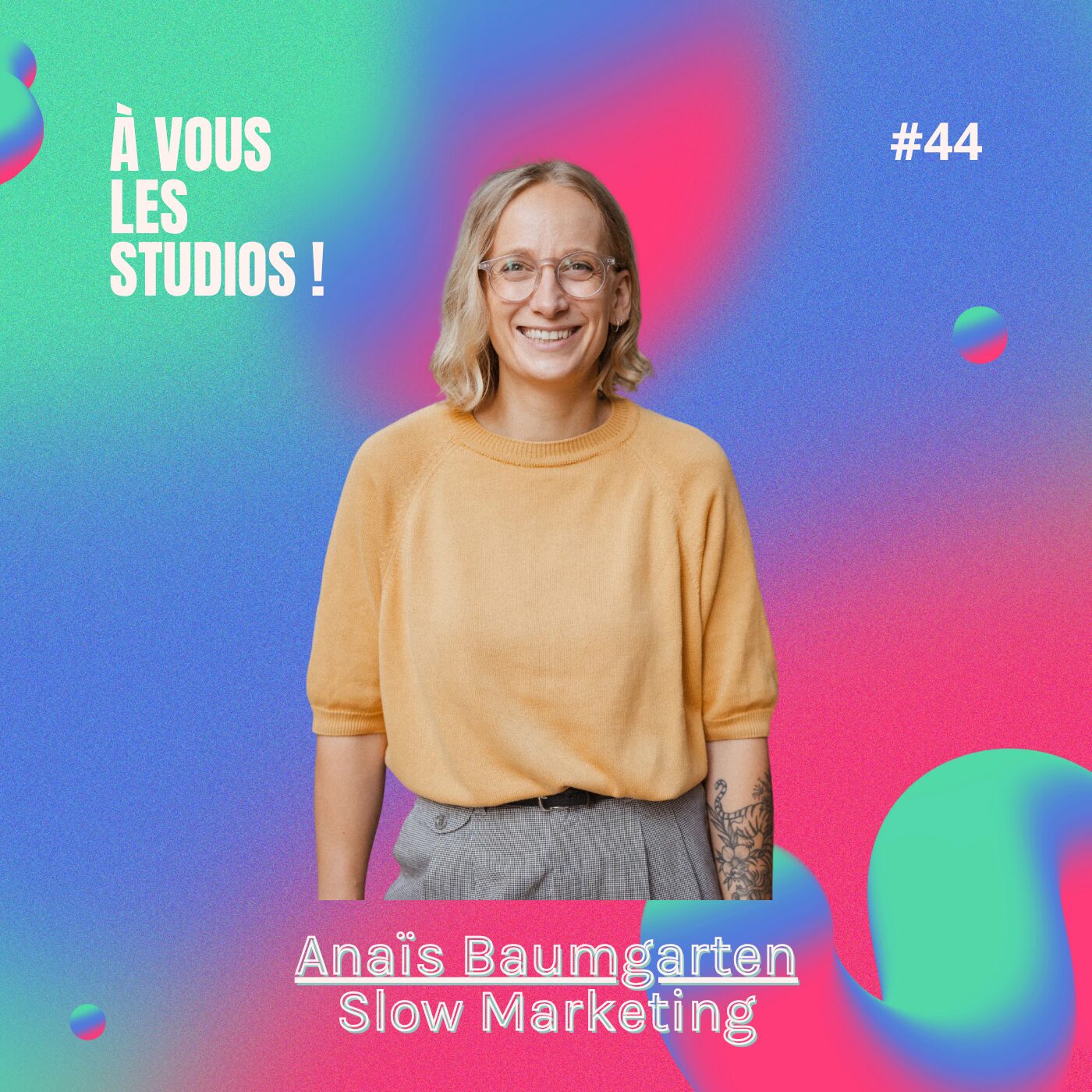 episode cover 44. ”Slow Marketing” : comment transformer un podcast en livre ?