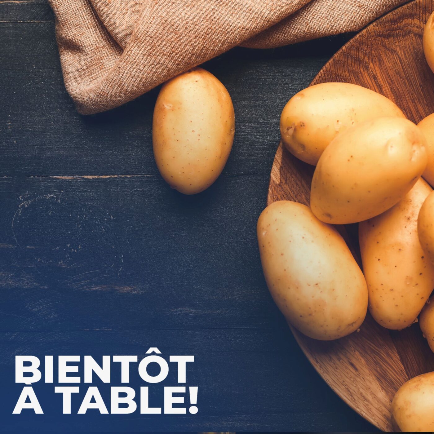 On veut des patates!