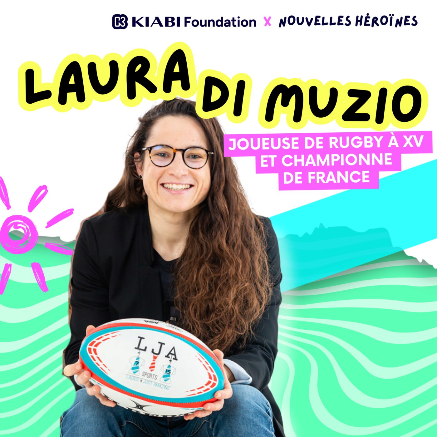 151. Laura Di Muzio, la fille timide devenue joueuse de rugby à XV, capitaine et championne de France
