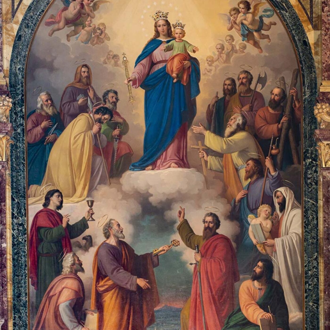 Marie avec nous