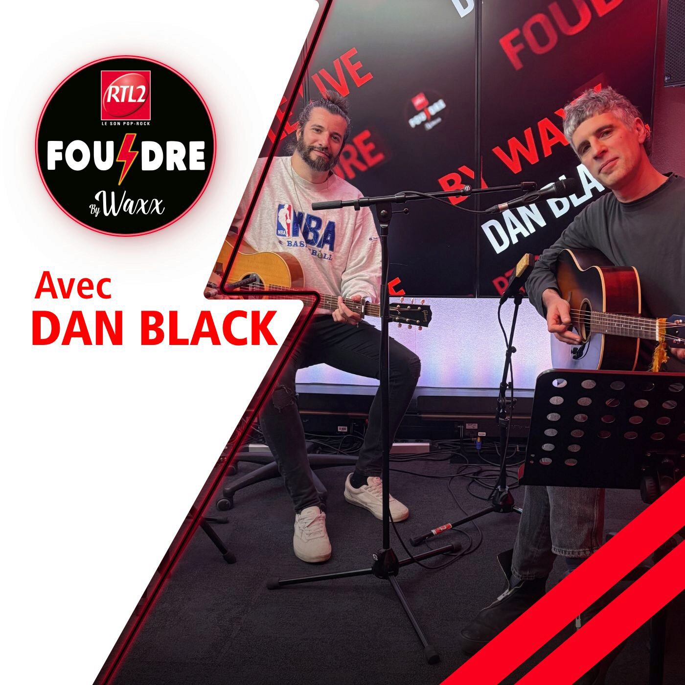Dan Black & Waxx reprennent "Dancing on my own" de Robyn en live dans Foudre