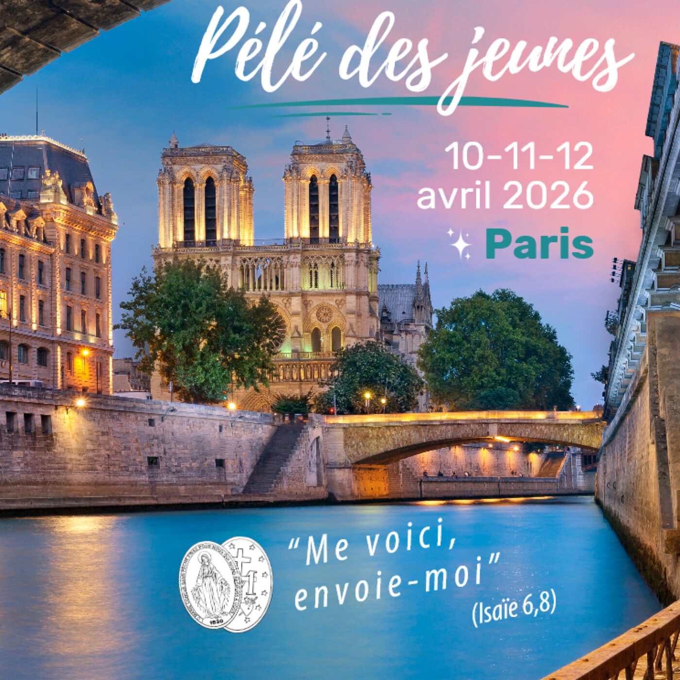 Inscriptions dès maintenant pour le Pélé des jeunes à Paris en avril 2026 episode artwork