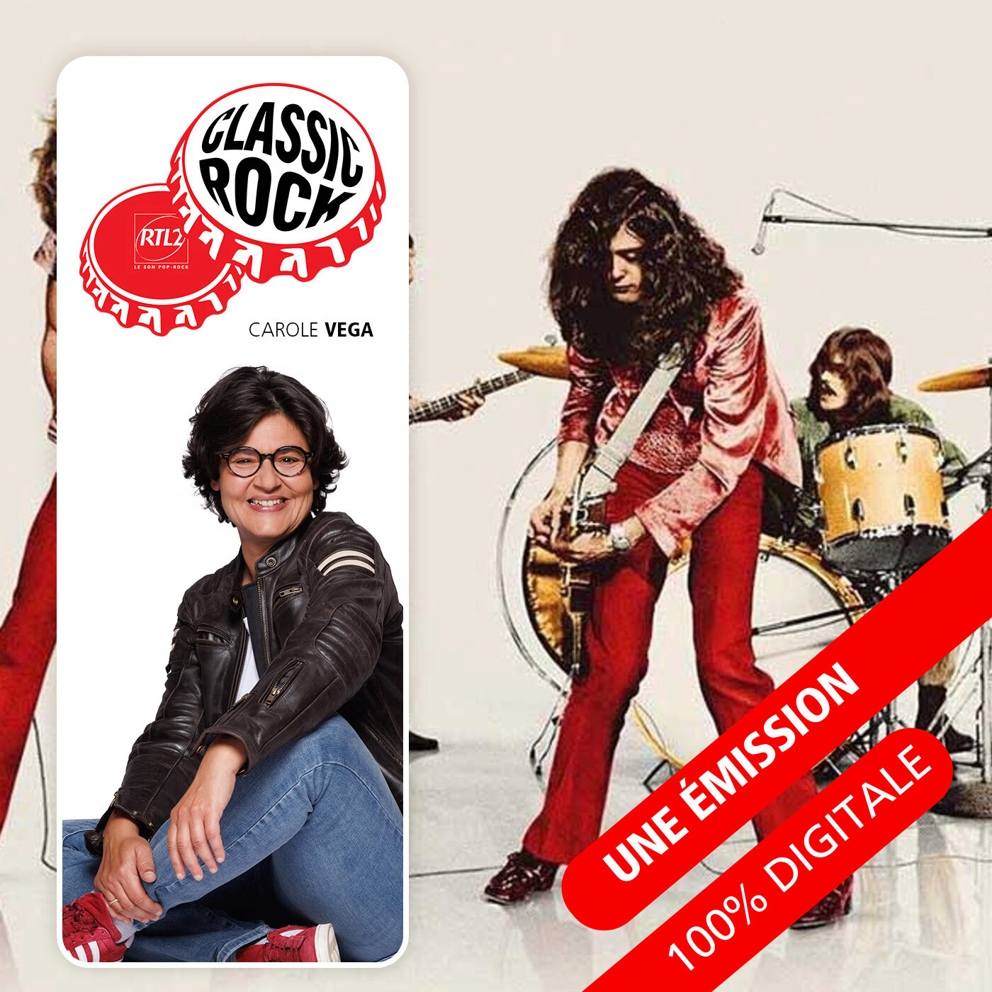 100% DIGITAL  - Led Zeppelin, Creedence Clearwater Revival, XTC dans RTL2 Classic Rock (12/09/26) episode artwork