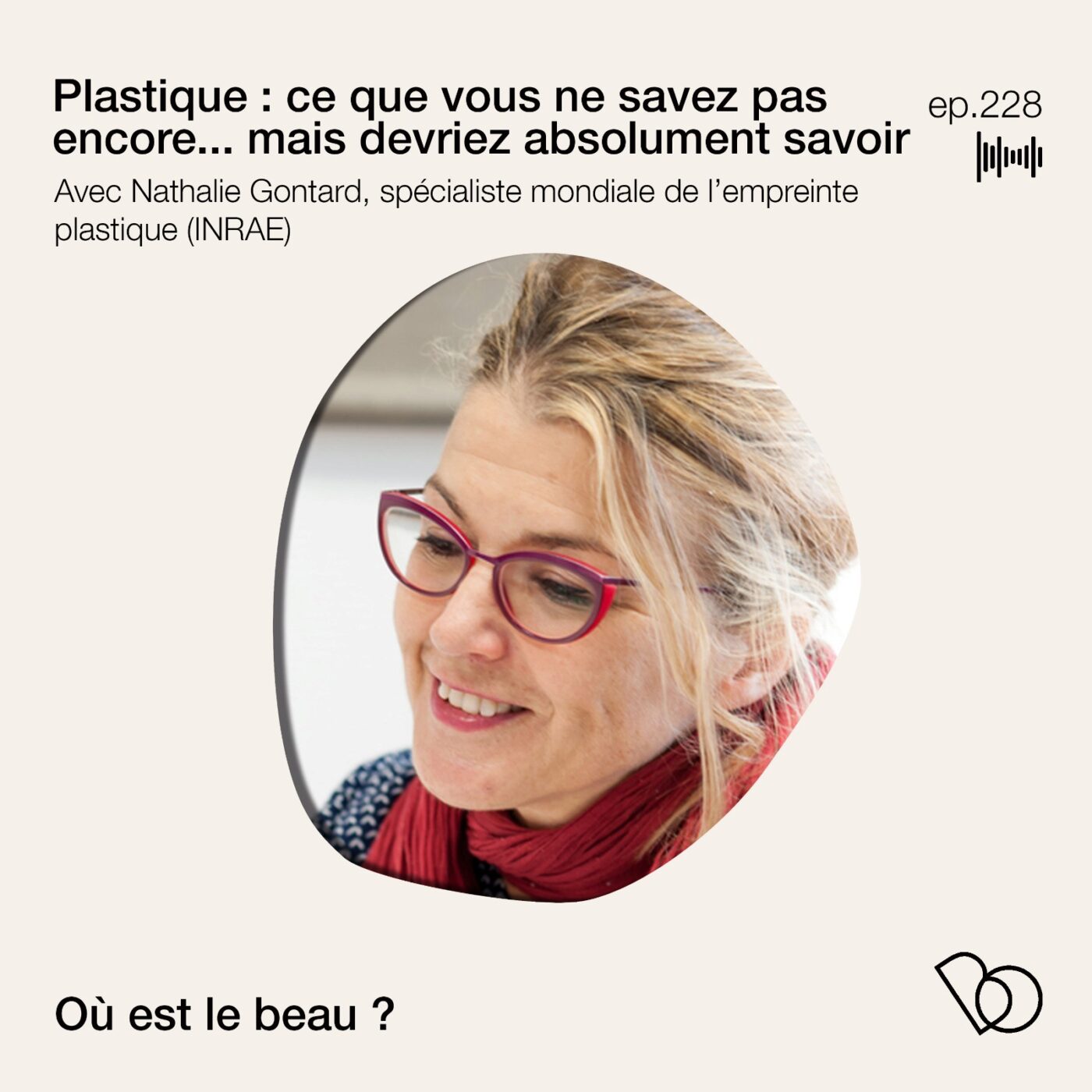 episode cover [PLAYLIST ETE] Le mythe du recyclage des plastiques avec Nathalie Gontard (spécialiste mondiale des plastiques - INRAE)