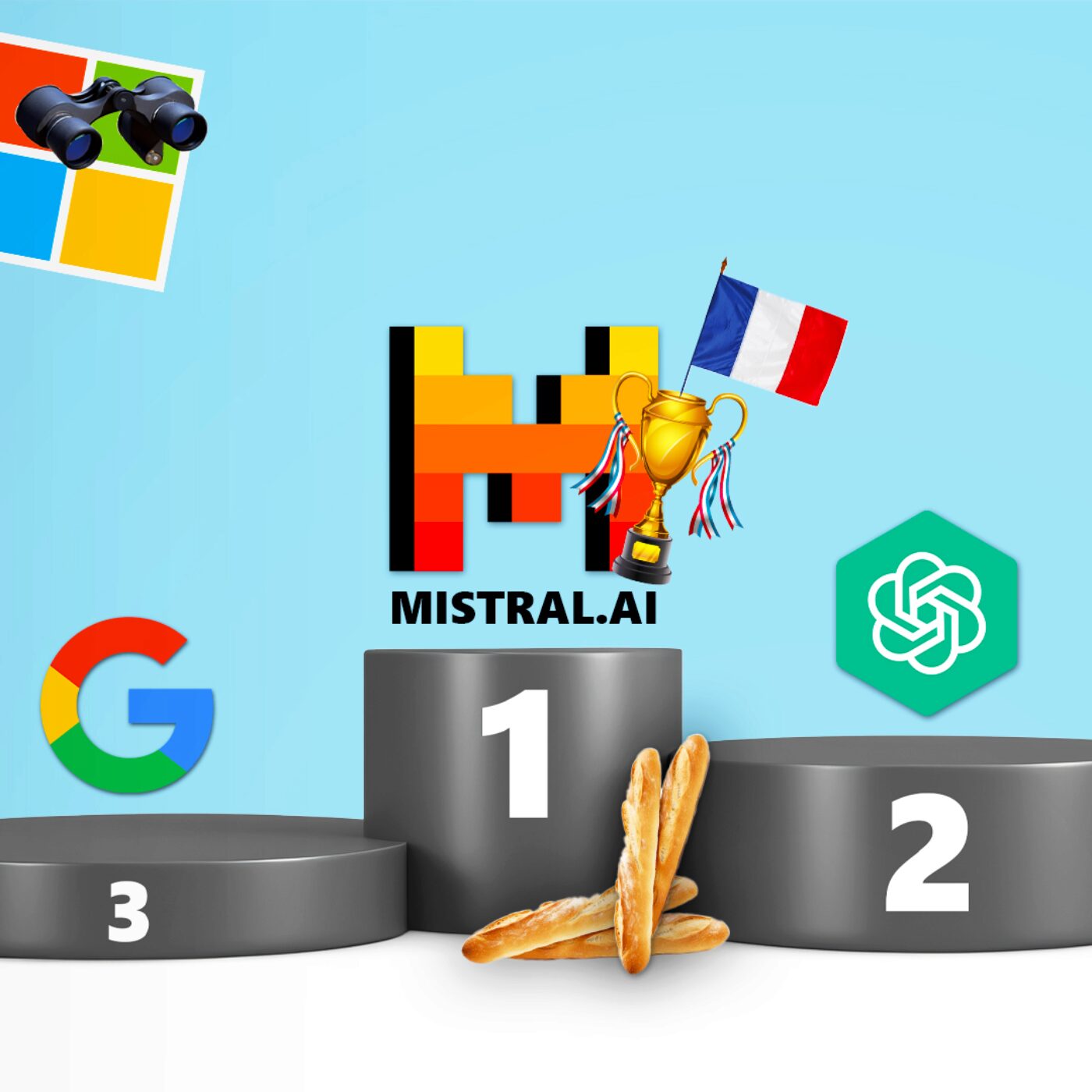 Mistral.ai : l'IA à la Française se rapproche du GEANT AMERICAIN Microsoft