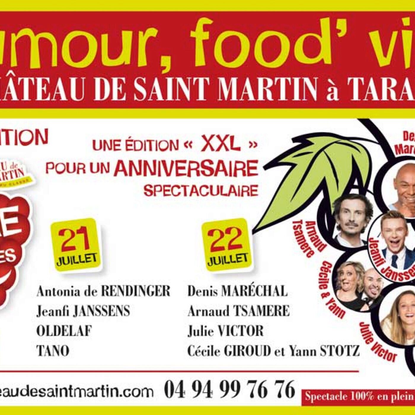 10e édition du Festival Rire en vigne au Château de Saint Martin episode artwork