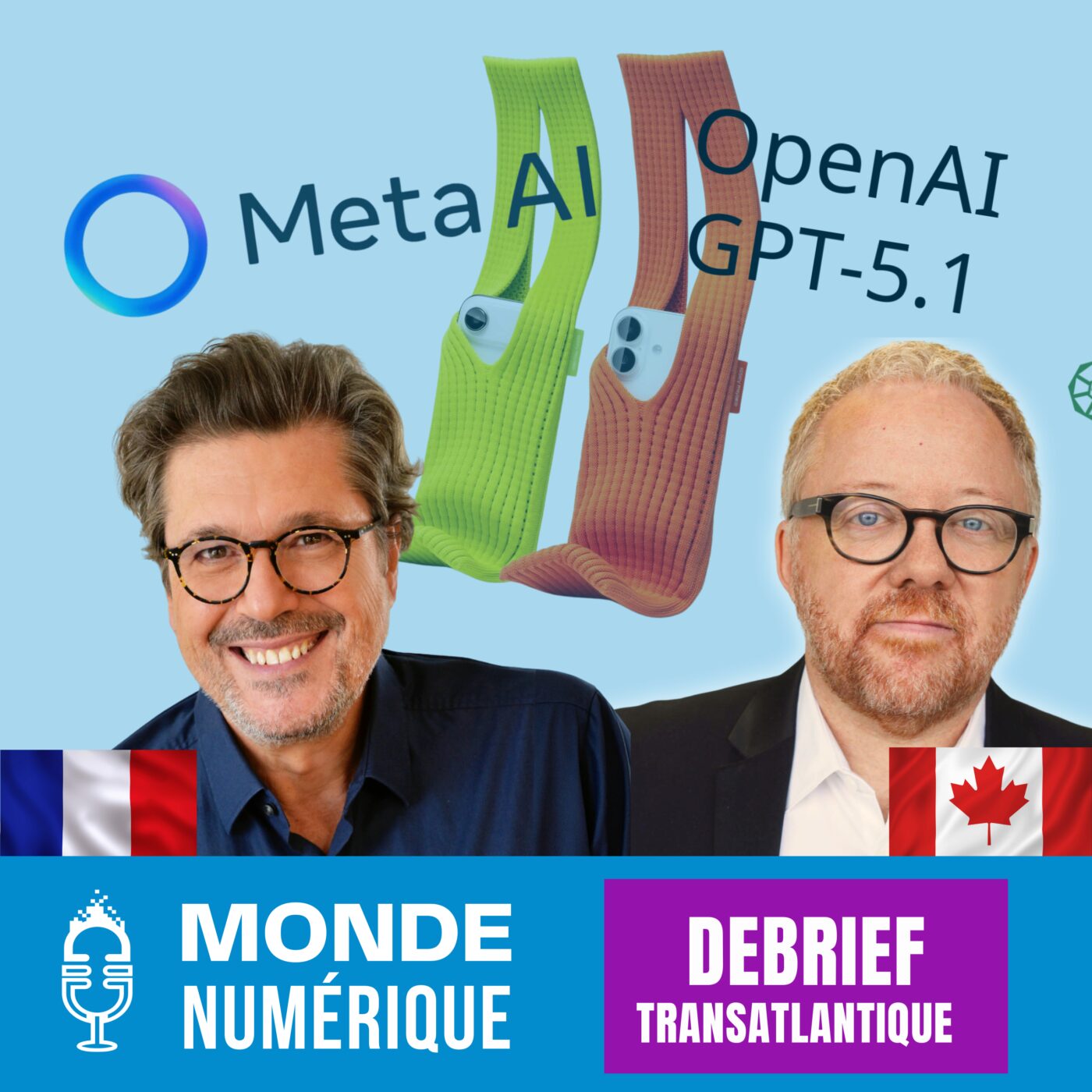 🇫🇷🇨🇦 Debrief Transat – Yann LeCun, GPT-5.1, robots ratés et gadgets Apple 🇫🇷🇨🇦 Debrief Transat – Yann LeCun, GPT-5.1, robots ratés et gadgets Apple