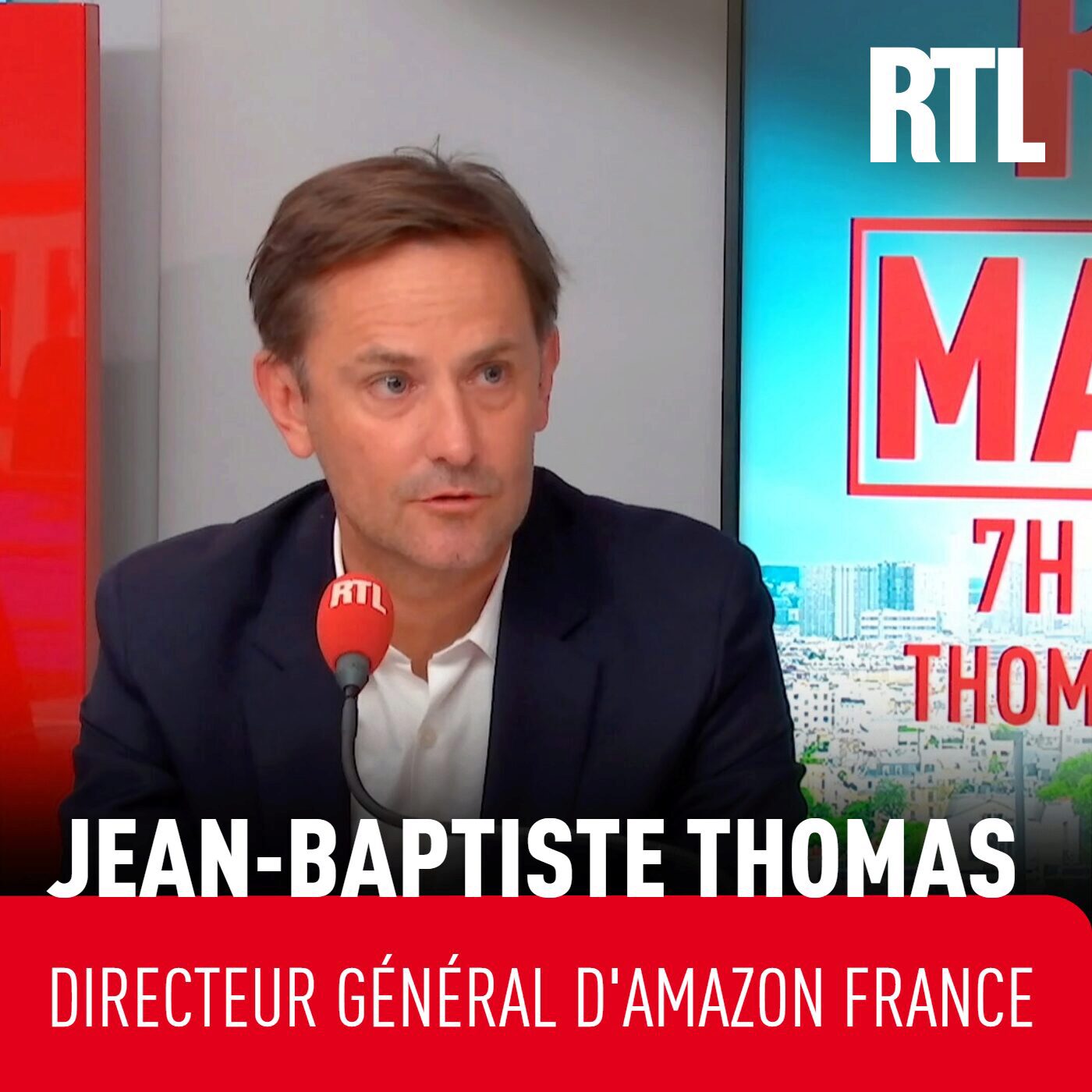 Jean-Baptiste Thomas, directeur général d'Amazon France, détaille les 15 milliards d'euros d'investissement episode artwork