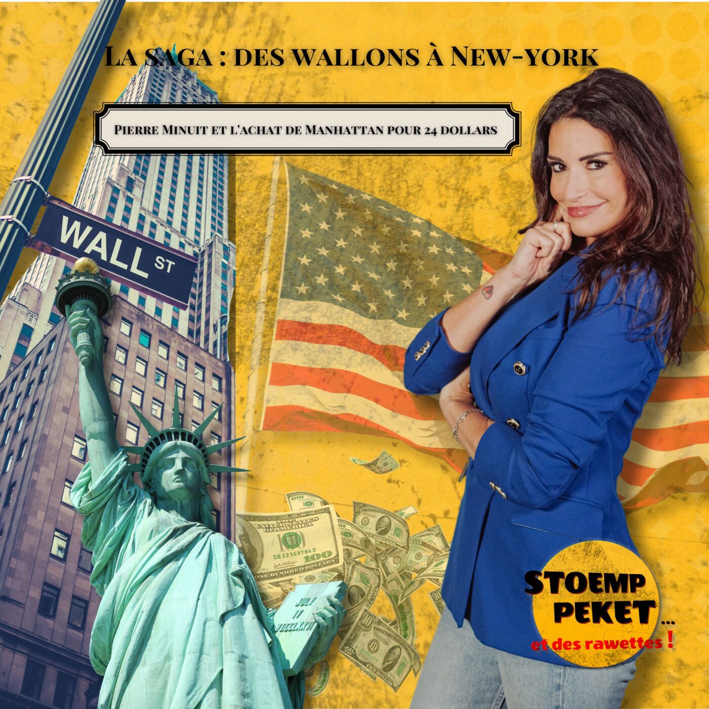 Les Wallons de New York - Episode 2  : Pierre Minuit, le wallon qui a acheté Manhattan pour 24 dollars episode artwork