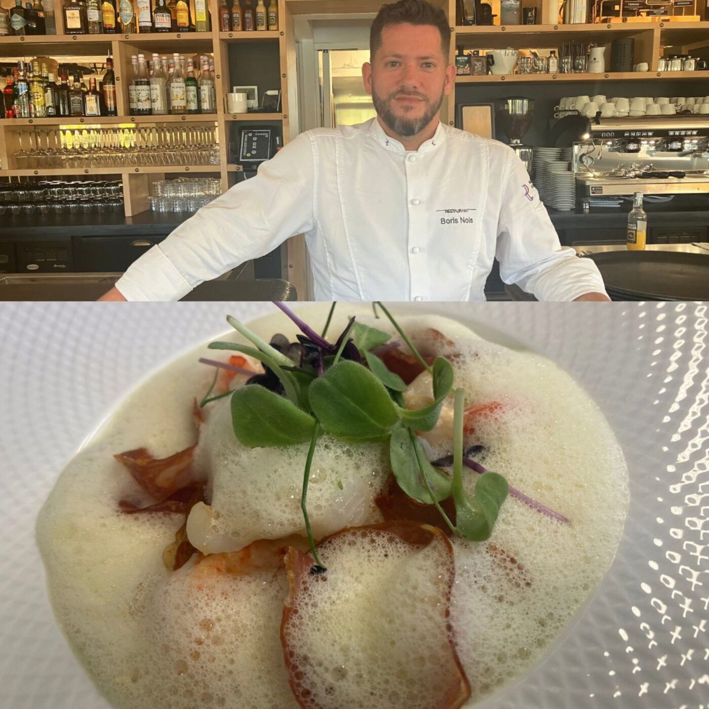 Polenta crémeuse de Boris Nols aux Rives à Longeville-lès-Metz
