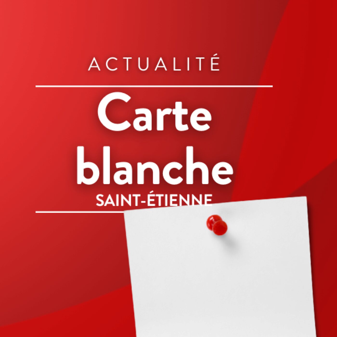 Carte blanche