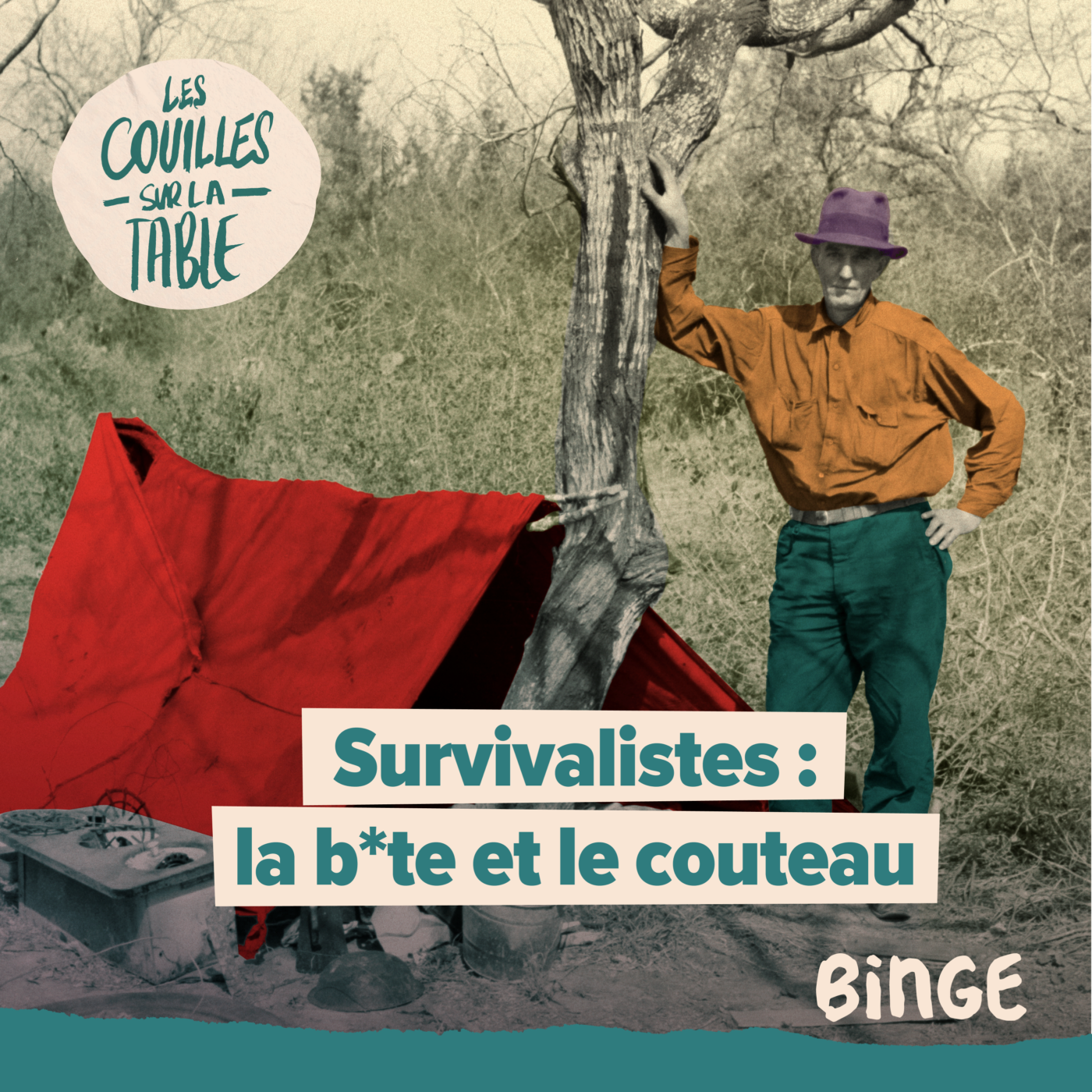 episode cover Survivalistes : la b*te et le couteau