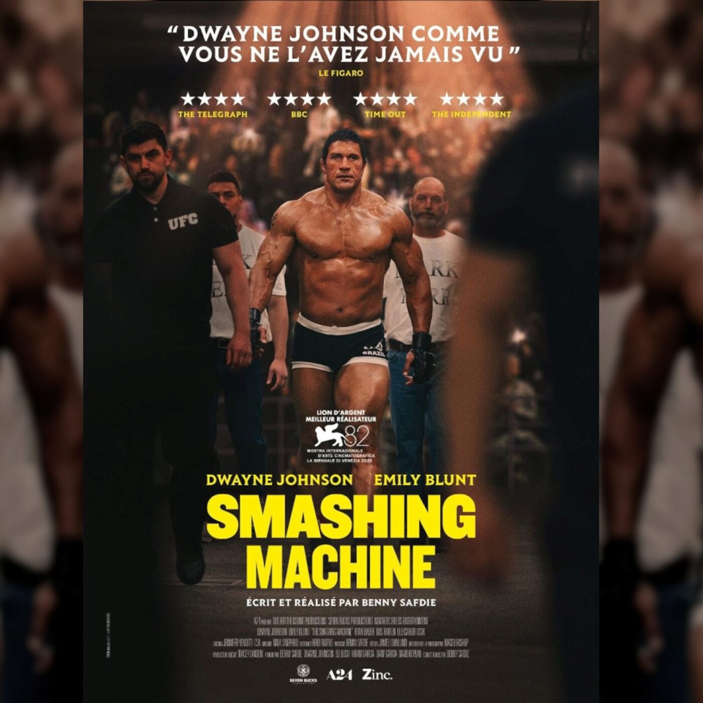 "The Smashing Machine", "L’Homme Qui Rétrécit" et " L’Etranger"