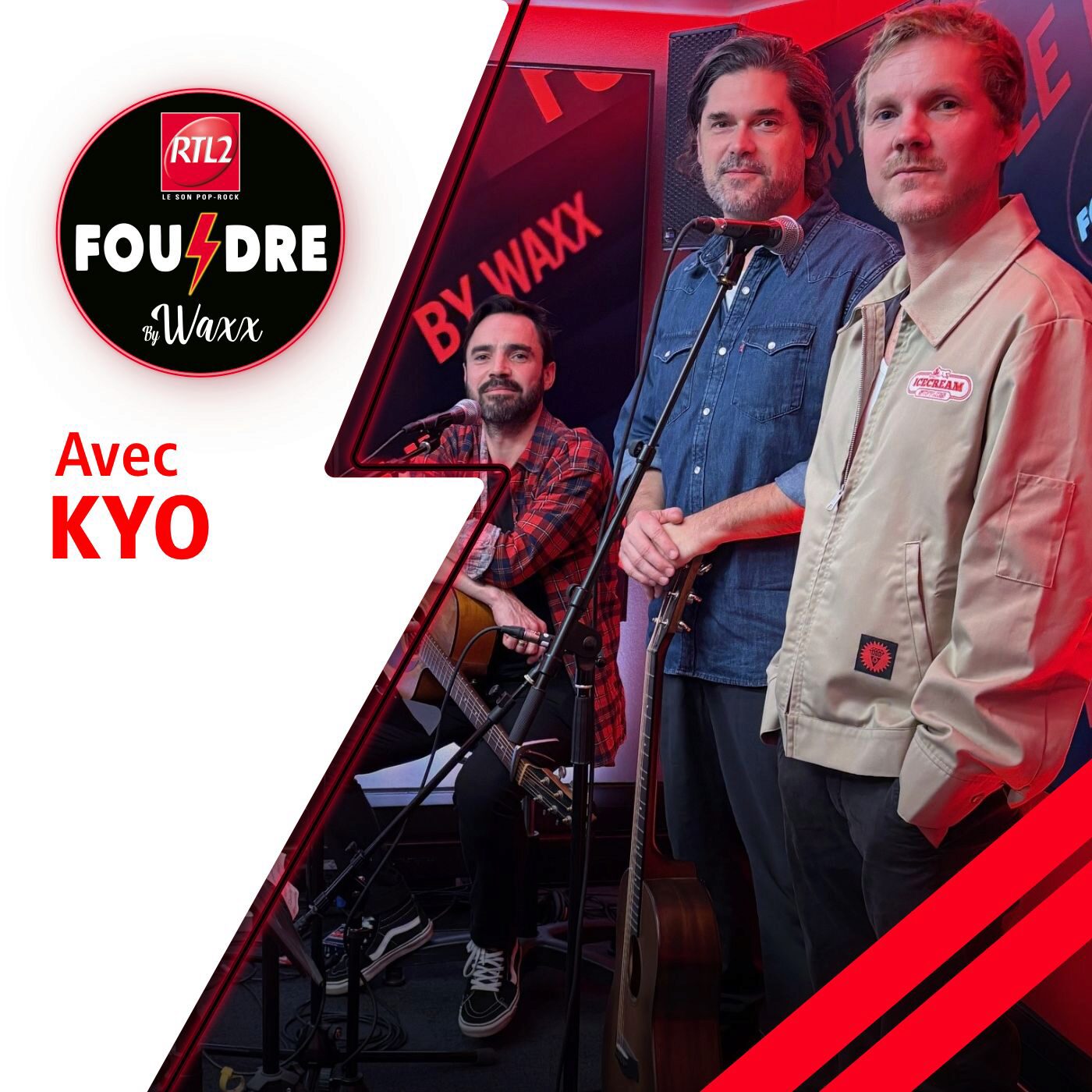 Kyo & Waxx interprètent "HORS DU TEMPS" en live dans Foudre