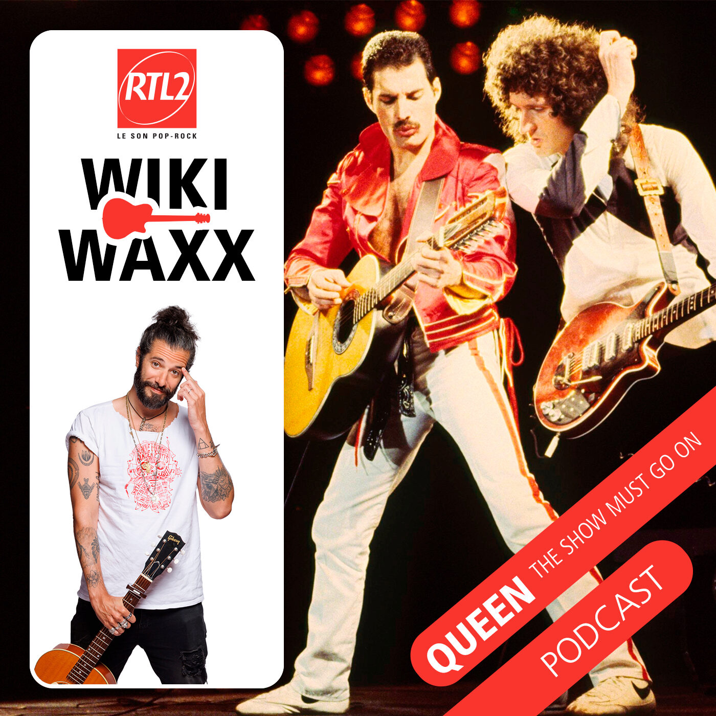 Queen "The Show Must Go On" - WikiWaxx episode artwork