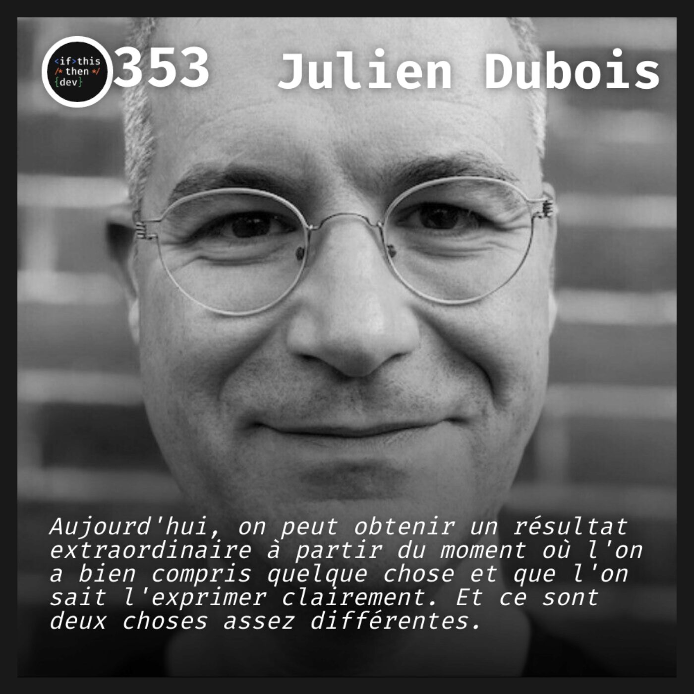 episode cover #353.src - IA et Java: Le nouvel âge d'or de Java avec Julien Dubois