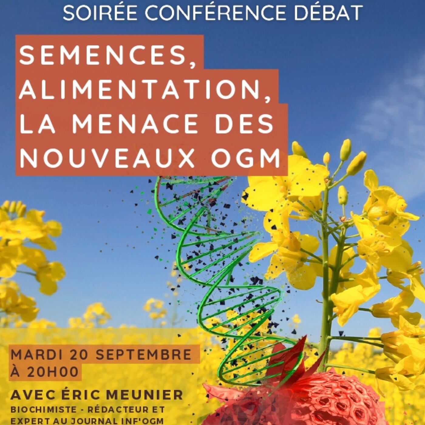 Semences, alimentation, la menace des nouveaux O.G.M. episode artwork