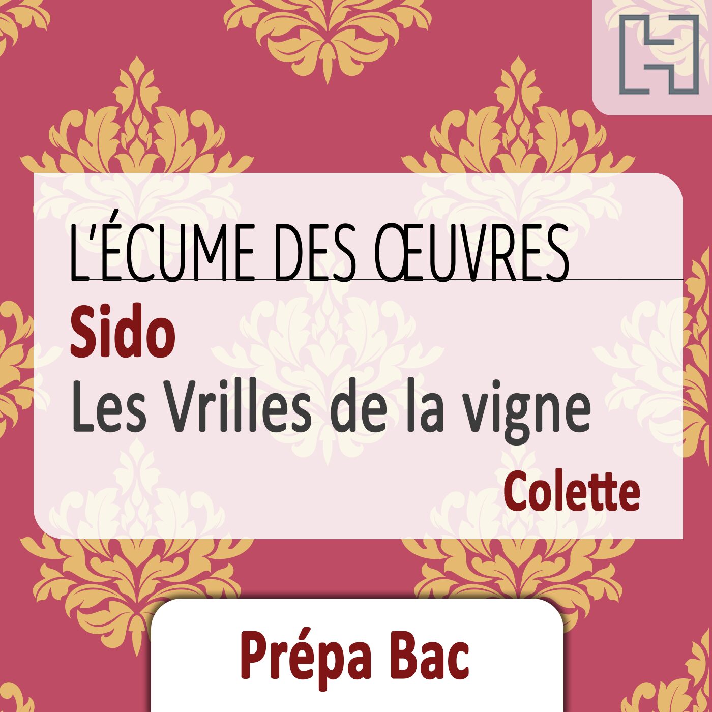 Sido 2/3 – Dans la valise de Colette