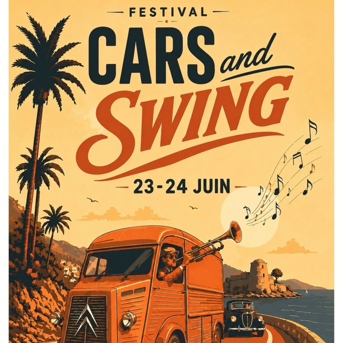 André Paoli, Festival cars and swing episode artwork