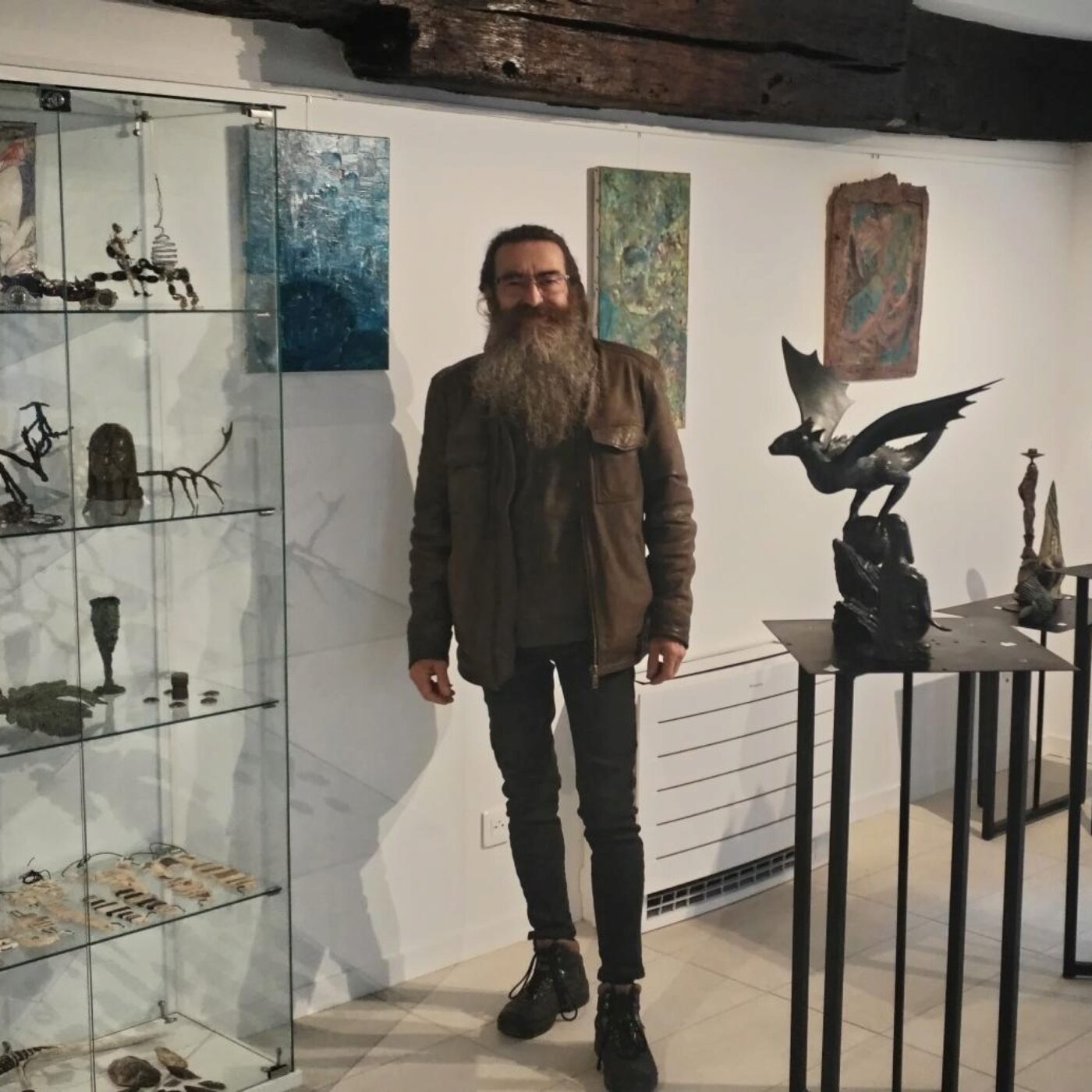 Jean Michel Pilard, sculpteur créateur d'Orbais l'abbaye