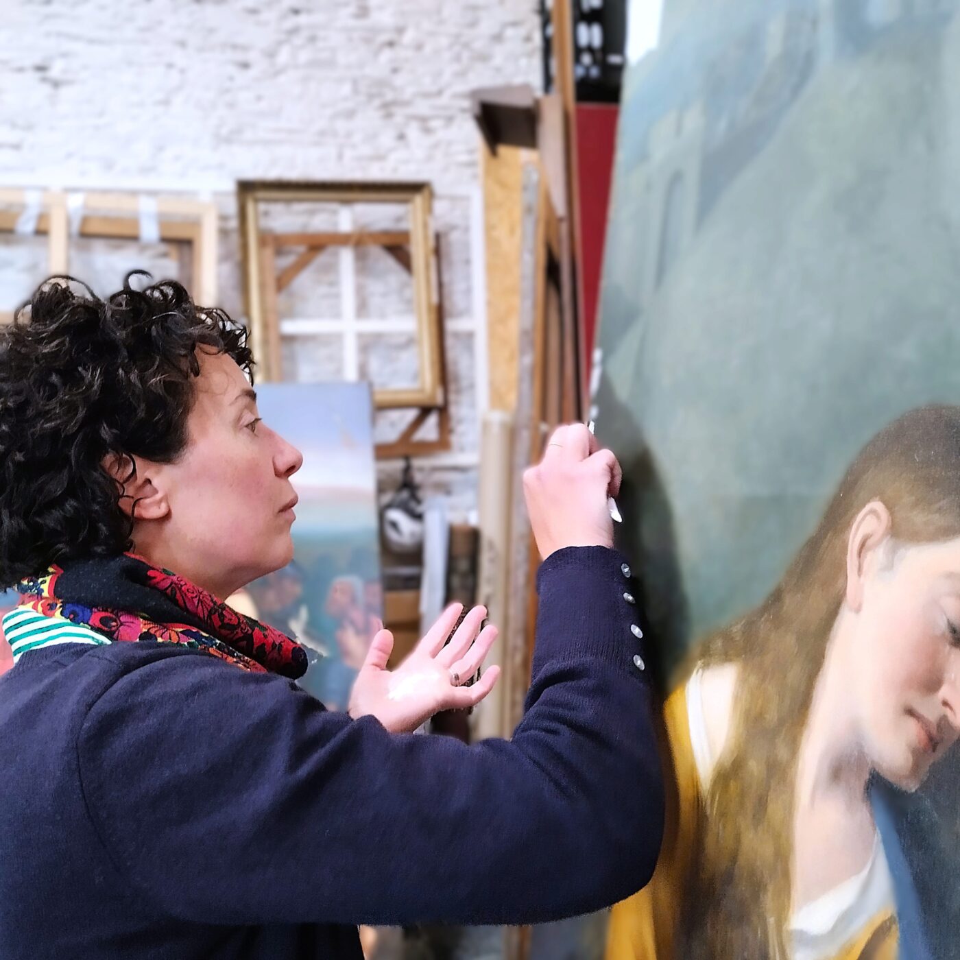 A Vitré, à la rencontre de la restauratrice d'art Mathilde Papillon episode artwork