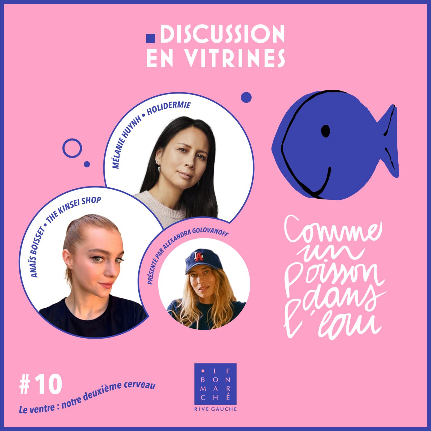 episode cover #10 - Le ventre : notre deuxième cerveau avec Mélanie Huynh et Anaïs Boisset