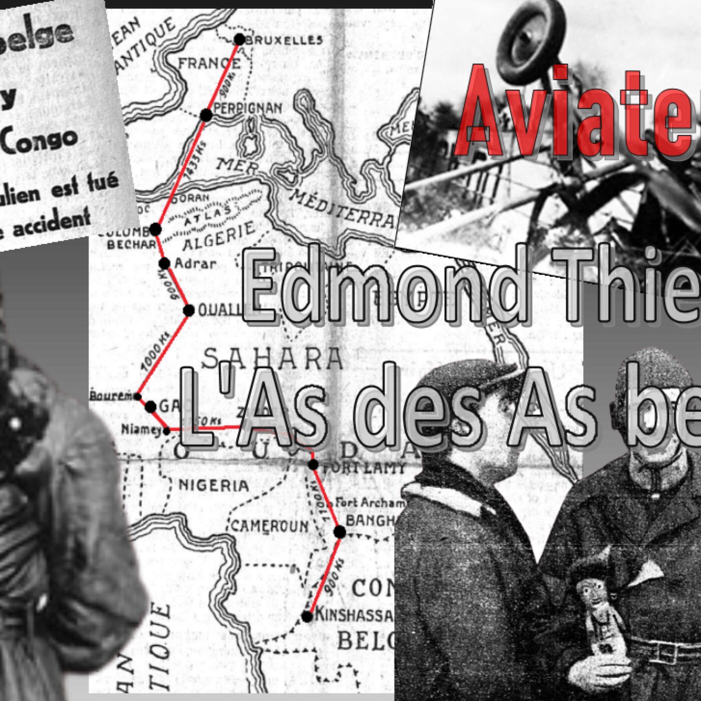 Aviateurs-Edmond Thieffry, l'As des As belges