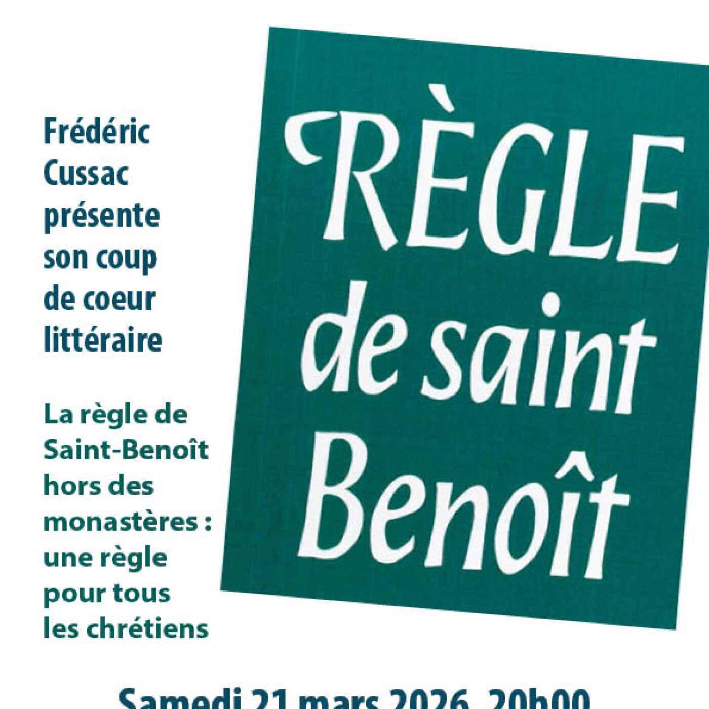 La règle de Saint Benoît comme une règle de vie pour tous les chrétiens episode artwork