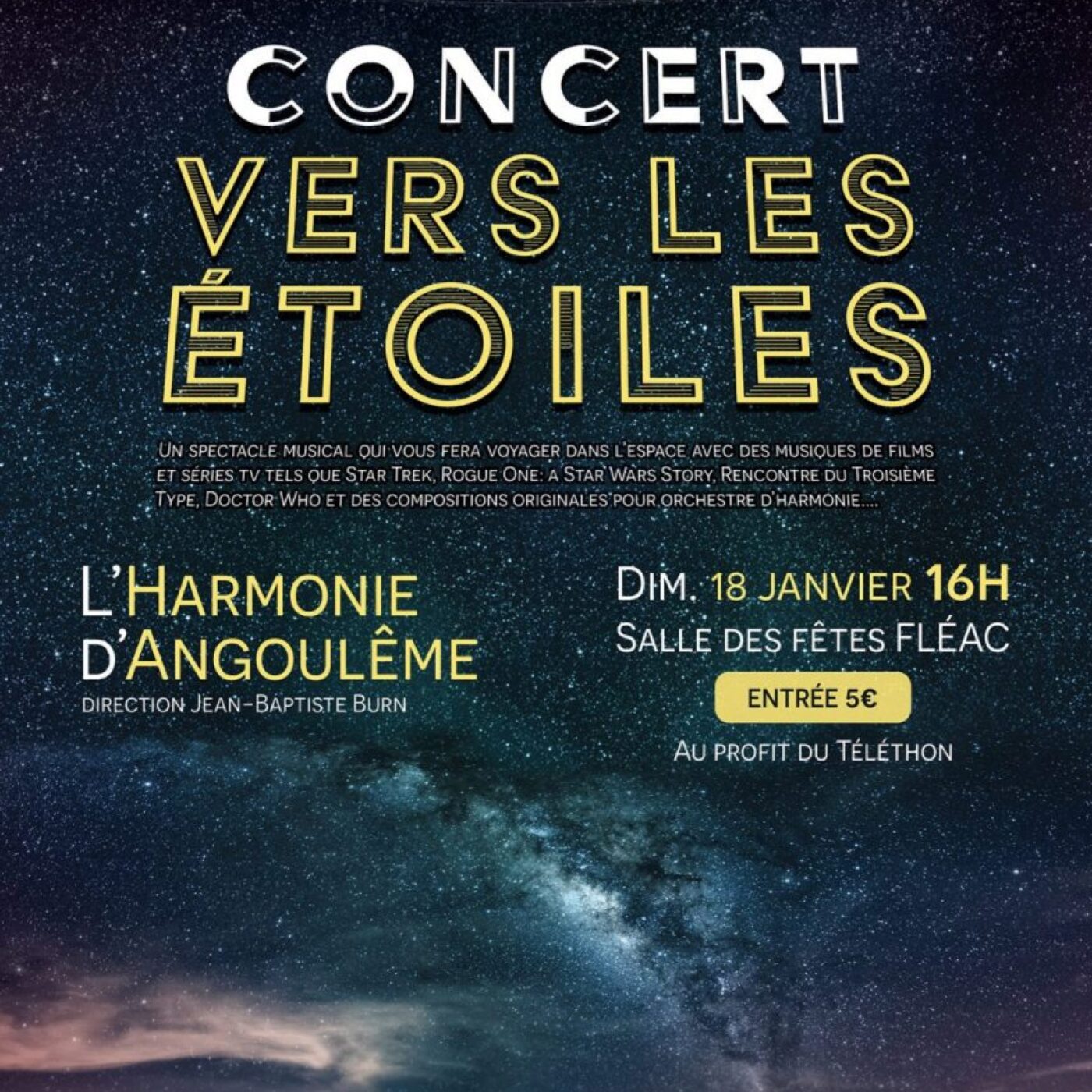 L'Harmonie d'Angoulême avec son concert à Fléac dimanche, 18 janvier episode artwork