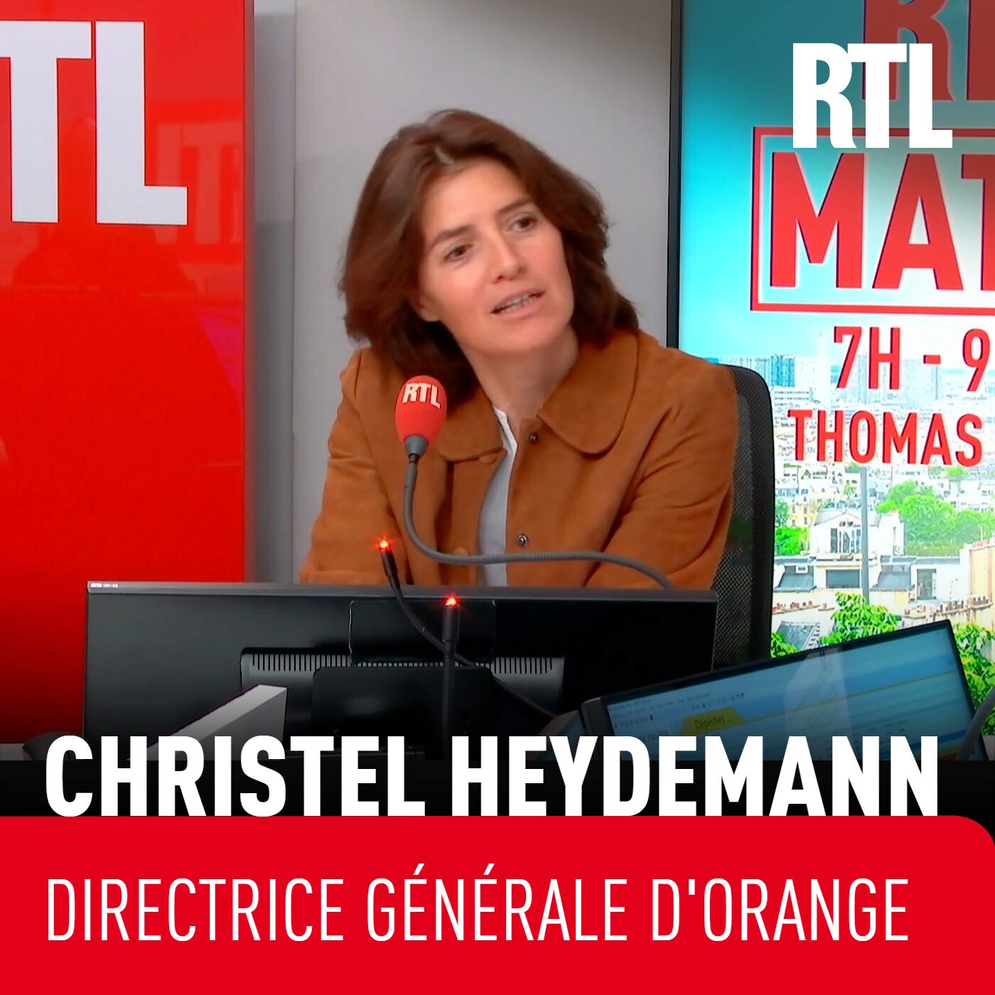 Christel Heydemann est l'invitée de Thomas Sotto — Les invités de RTL cover