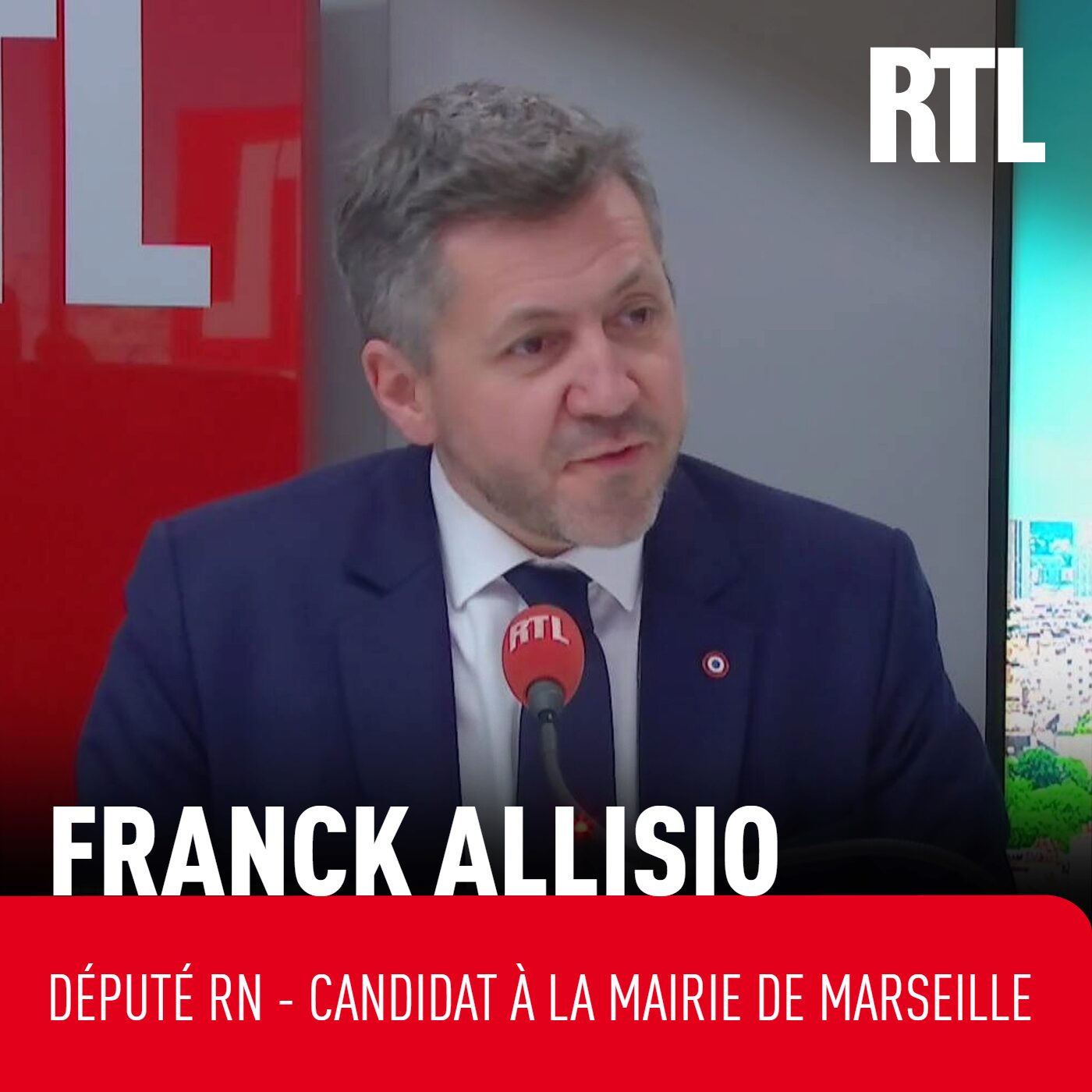 Franck Allisio, candidat RN à la marie de Marseille : "Il faut faire la première police municipale de France" episode artwork