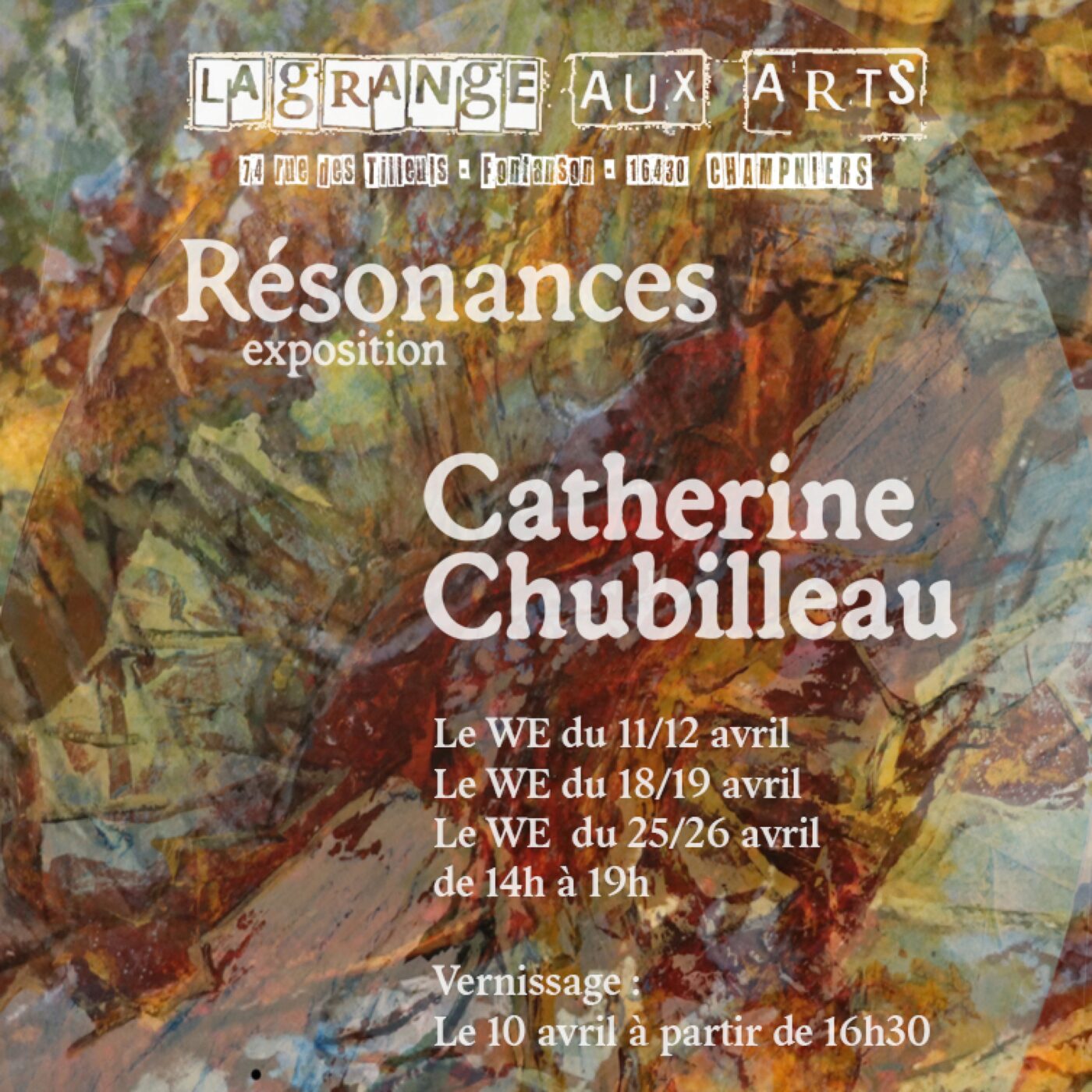 Résonances, une exposition de Catherine Chubilleau à la Grange aux Arts episode artwork