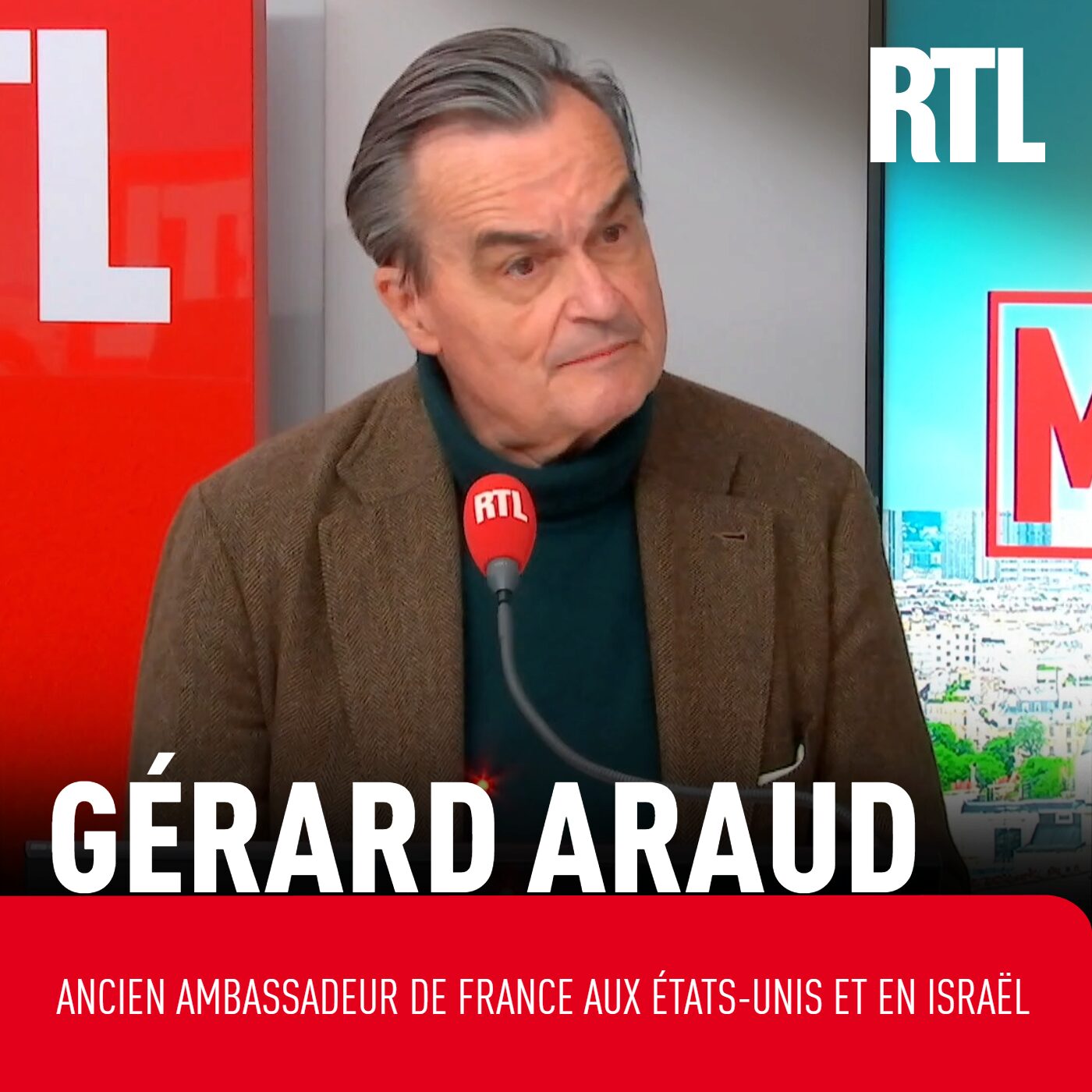 "L'incohérence de Trump" et "l'arrogance" de Téhéran sont les deux obstacles pour la paix, estime Gérard Araud, ancien ambassadeur de France aux États-Unis et en Israël — Les invités de RTL cover