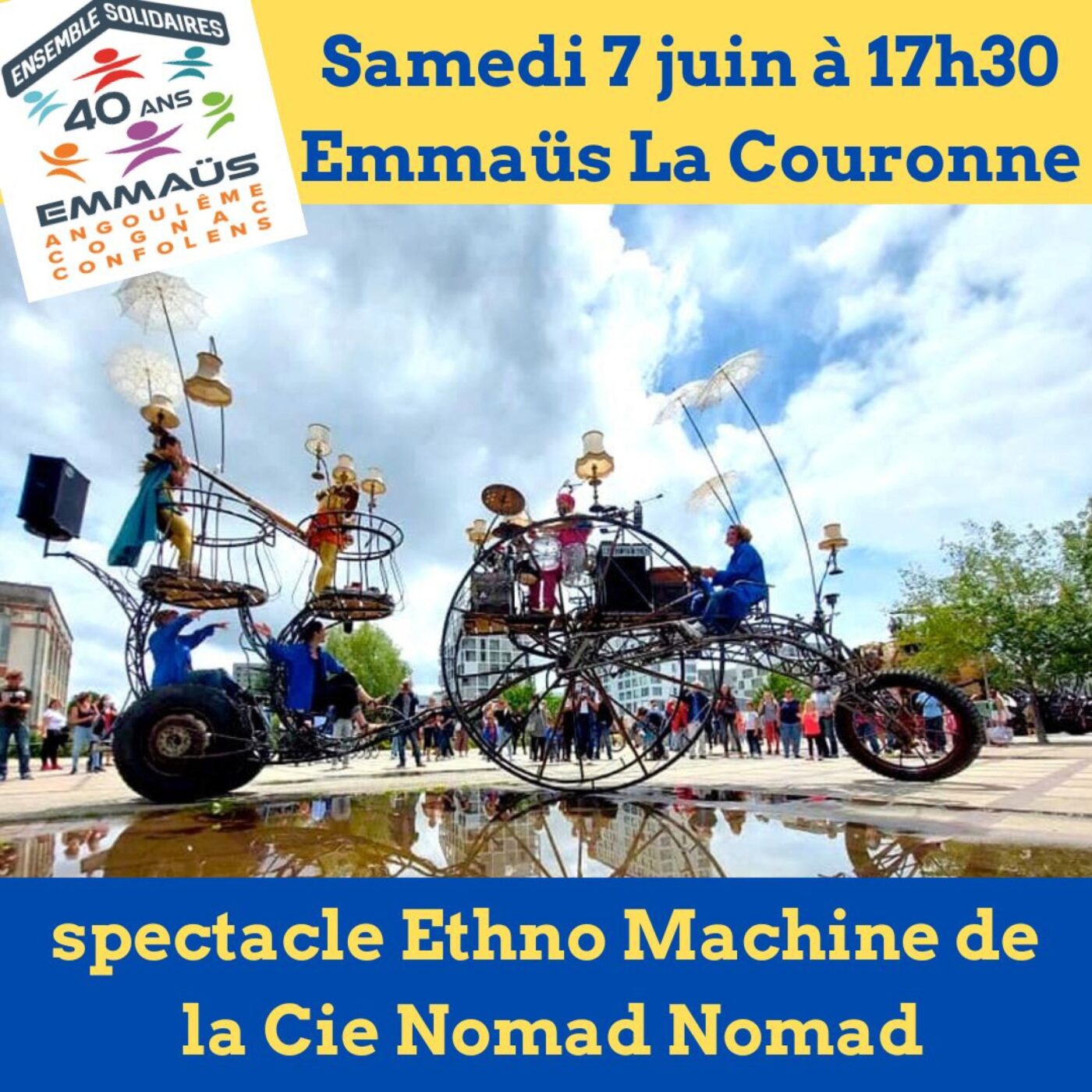 Grande vente festive à Emmaüs La Couronne avec la Compagnie Nomad Nomad episode artwork