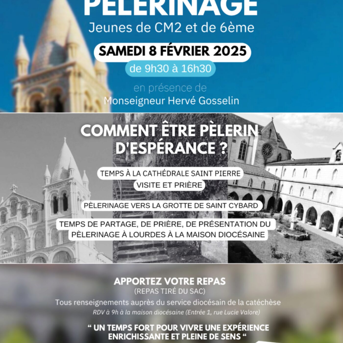 Une journée de pèlerinage à Angoulême pour les Cm2 et 6ème episode artwork