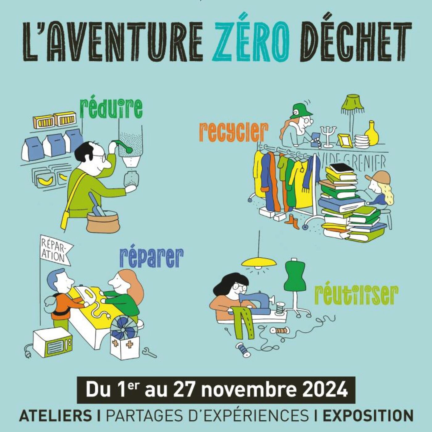 Exposition "L'Aventure Zéro déchet" autour de l'opération "Foyers zéro déchet" episode artwork
