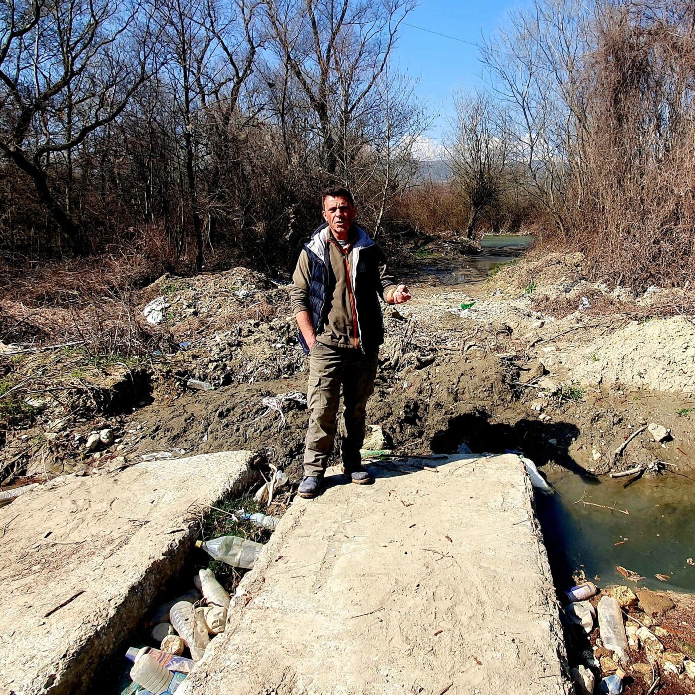 La Macédoine du Nord, couverte de déchets